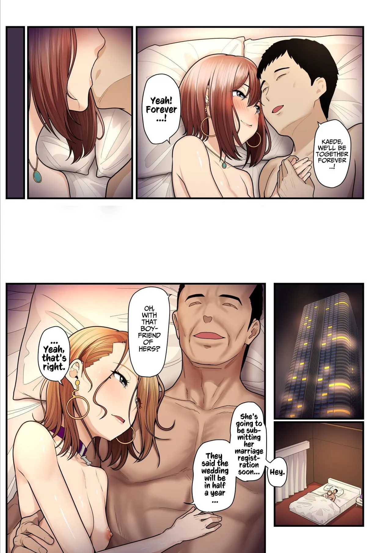[Ura no Hikidashi (Nizii)] Pakokatsu Oji-san to Kaede-chan (1+2+3) | Kaede and The Sugar Daddy (1+2+3) [English] [Kusanuu] page 217 original parody - cum swap milf hentai manga - read online free