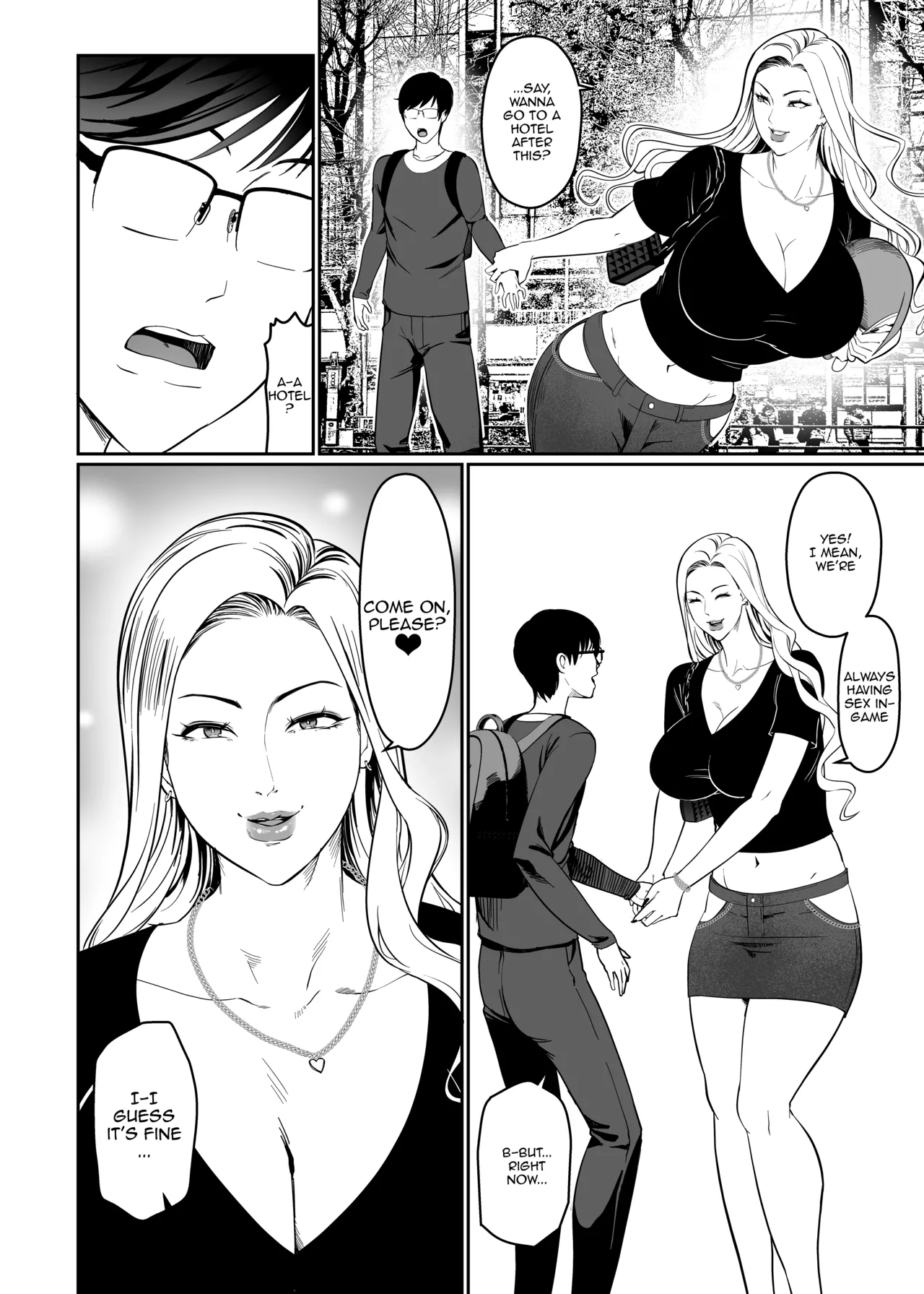 Game de Seiso datta Anoko wa Gal!? | That Girl Who Was So Pure In-game Turned Out To Be a Tall Gyaru!? - Page 10