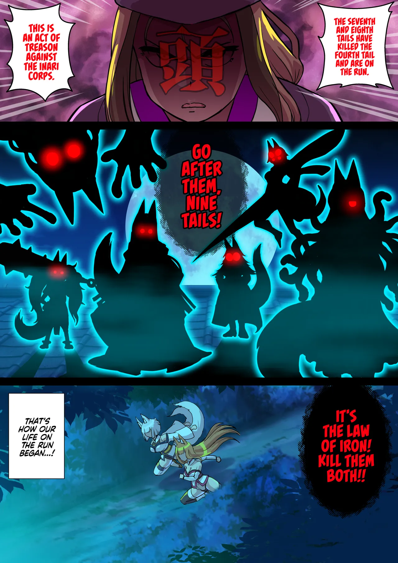 Futanari Kunoichi Nine Tails 1: Arachne page 31 original parody - futanari big breasts hentai manga - read online free