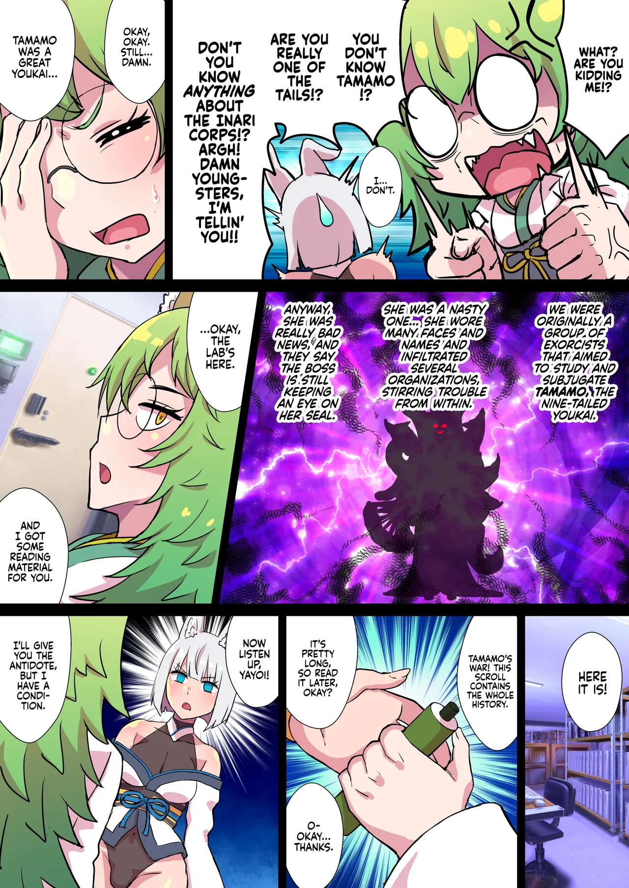 Futanari Kunoichi Nine Tails 3: Deus - Page 9