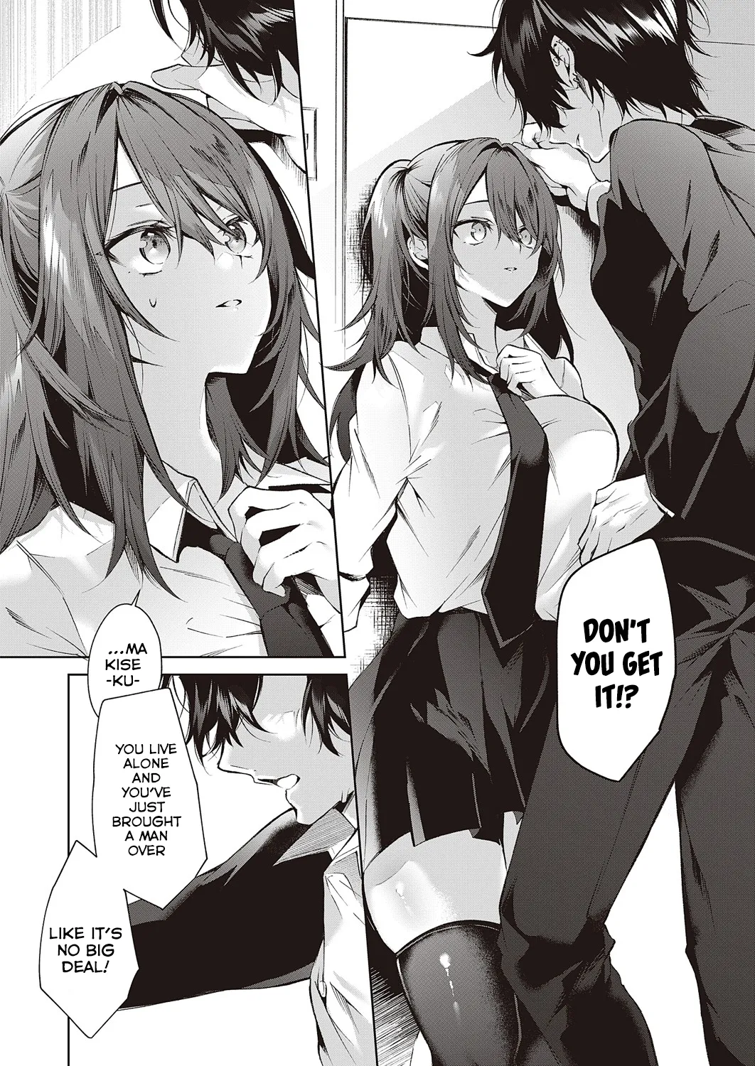 Ookami-kun wa Shinpaisei | The Wolf Is a Worrywart page 14 - kissing big breasts hentai manga - read online free