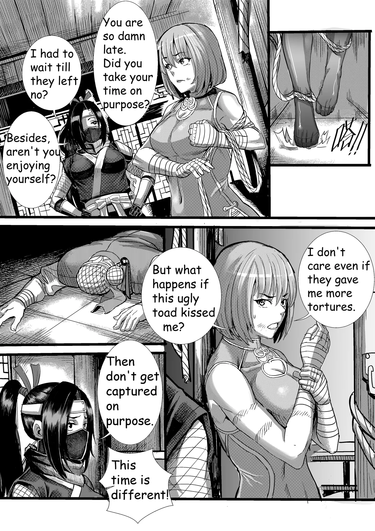 Ninja spy page 15 original parody - gag bondage hentai manga - read online free