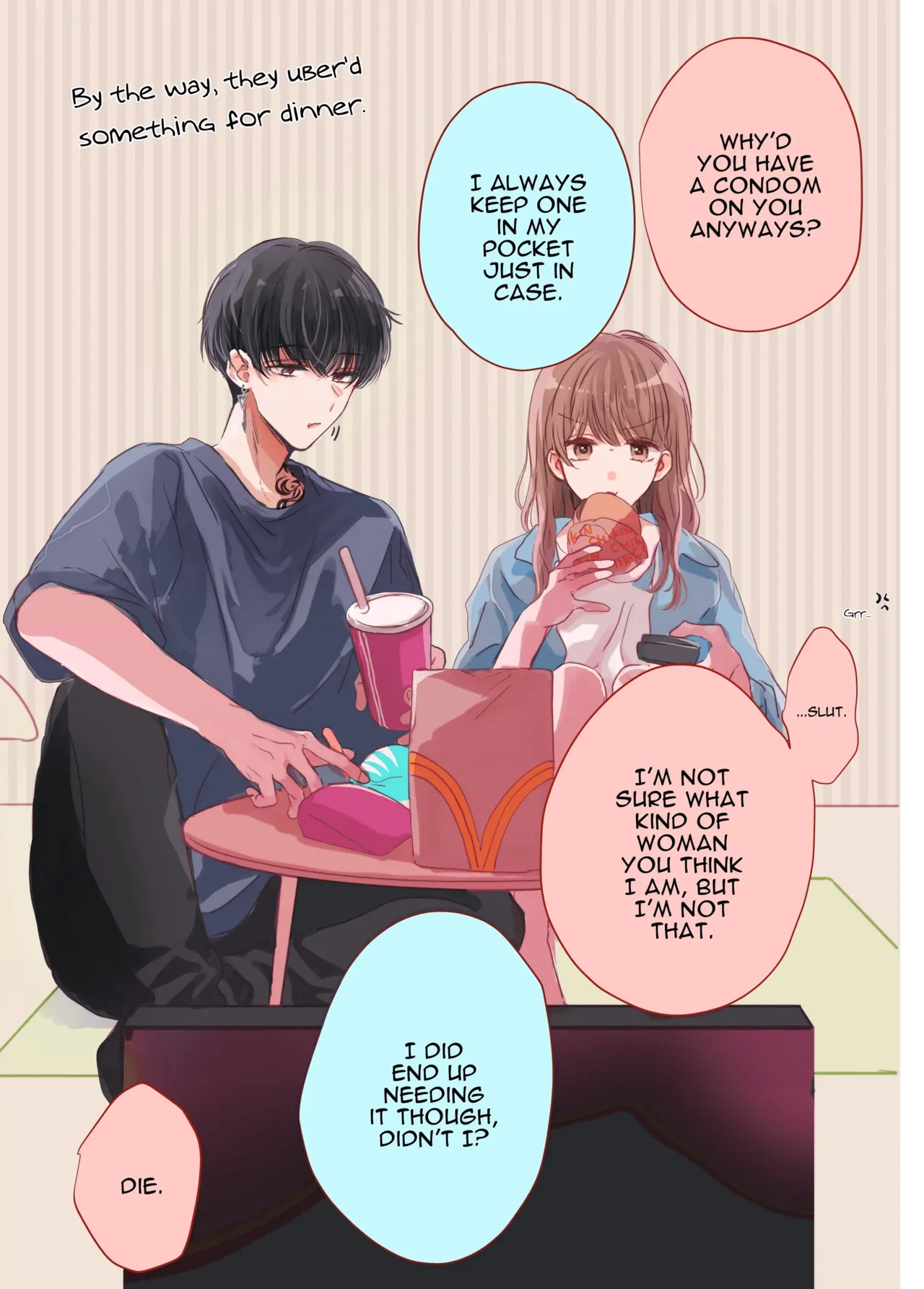 Kansaiben Otoko Tomodachi to Gucha Toro Massage | Melty Massage With Your Kansai Dialect Speaking Male Friend page 60 original parody - kissing condom hentai manga - read online free