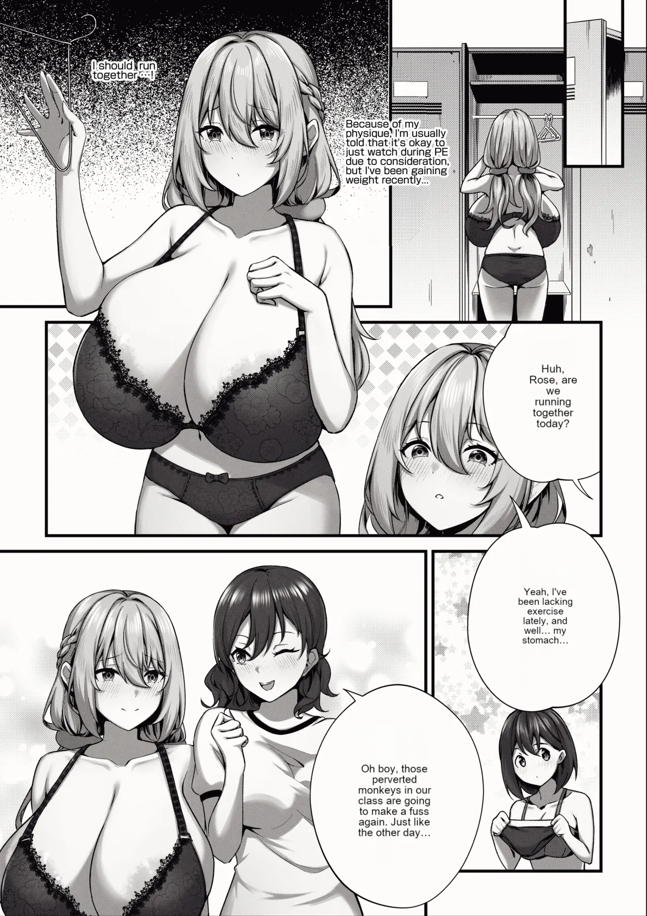 [Kannko Bokujyo (Kannko/Orzcan/Paintcan)] Amano Rose-chan no Nichijou 1-11 Matome-Shuu (Ongoing) [English] page 25 original parody - big breasts swimsuit hentai manga - read online free