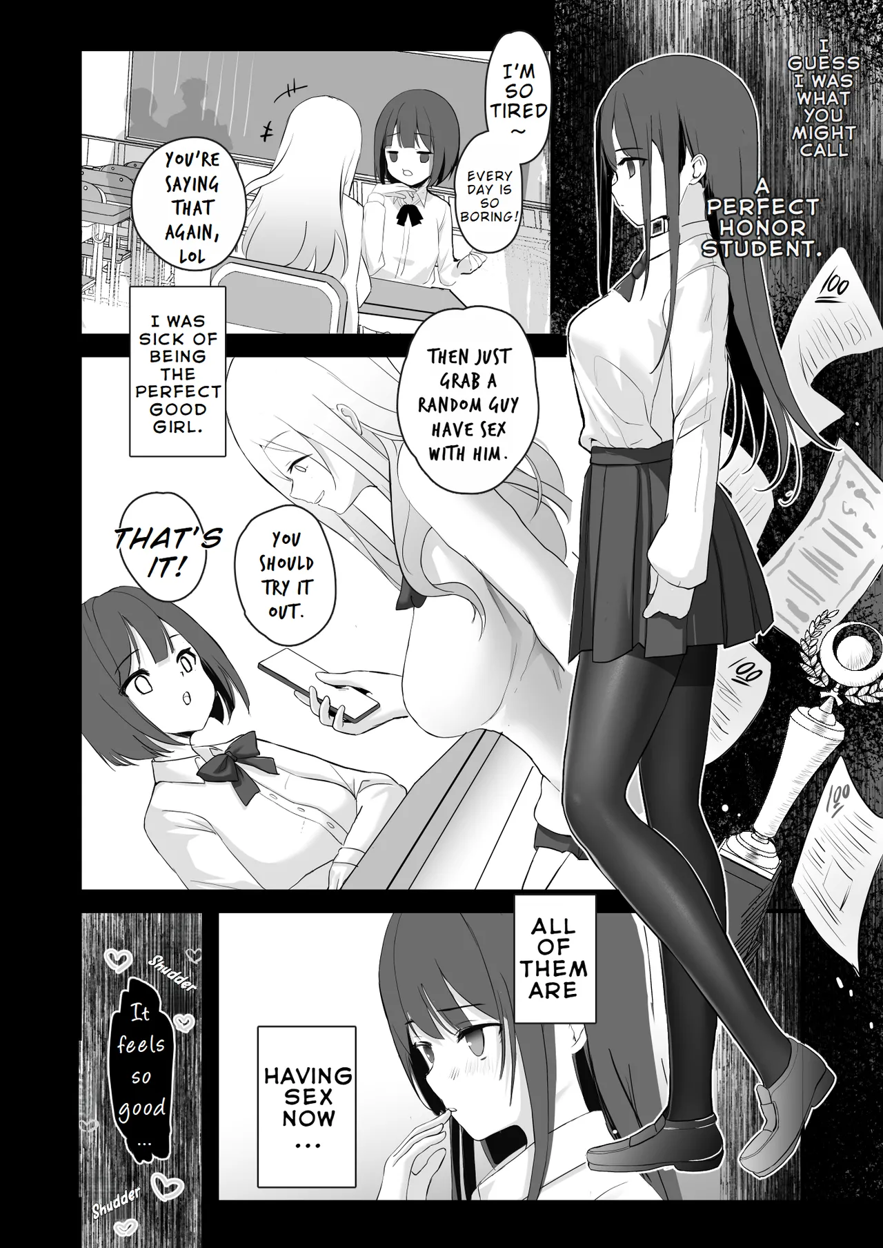 Seiso Senpai Seiyoku Tsuyoi - Neat senior with strong sexual desire page 25 original parody - virginity schoolgirl uniform hentai manga - read online free