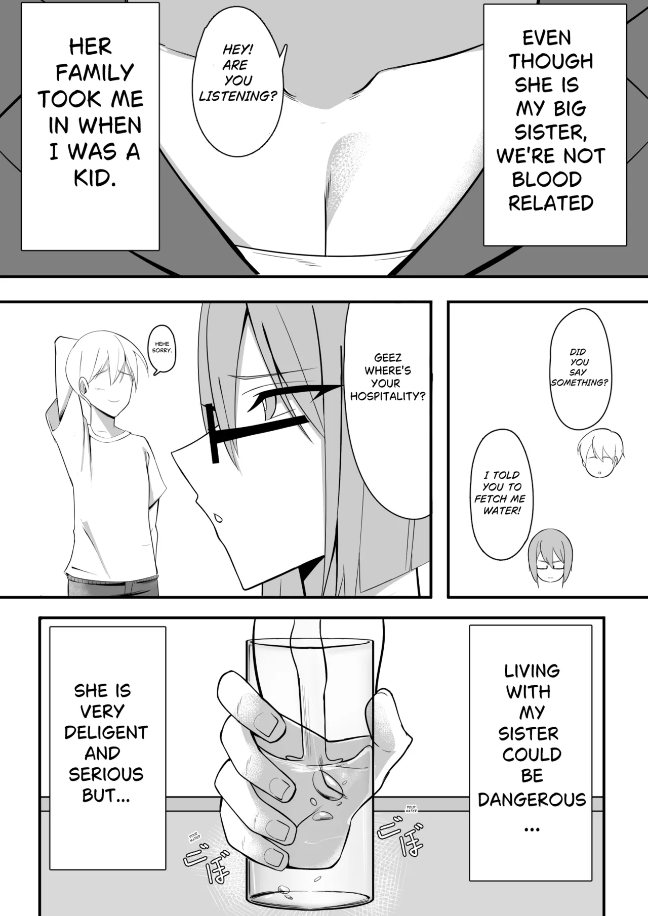 [Sorabluesky] Bukiyou de Eroi Rinjin Sayuri-san | My Clumsy and Erotic Neighbor Sayuri-san [English] page 17 original parody - big breasts glasses hentai manga - read online free