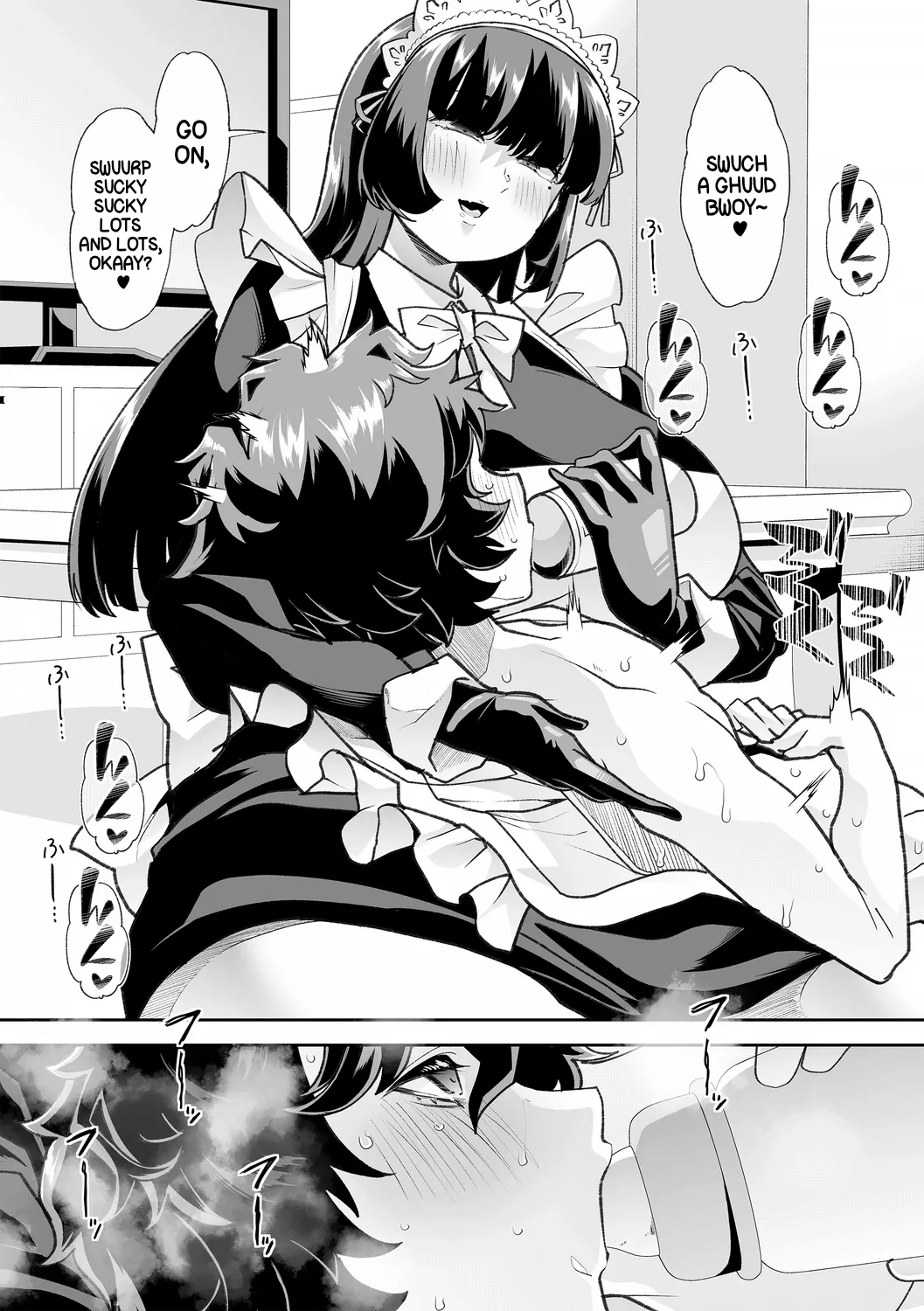 [Mitsuhime Moka] Haken Babu Sapo Aoi-san Ch. 1-5 [English] [Digital] page 85 - maid big breasts hentai manga - read online free