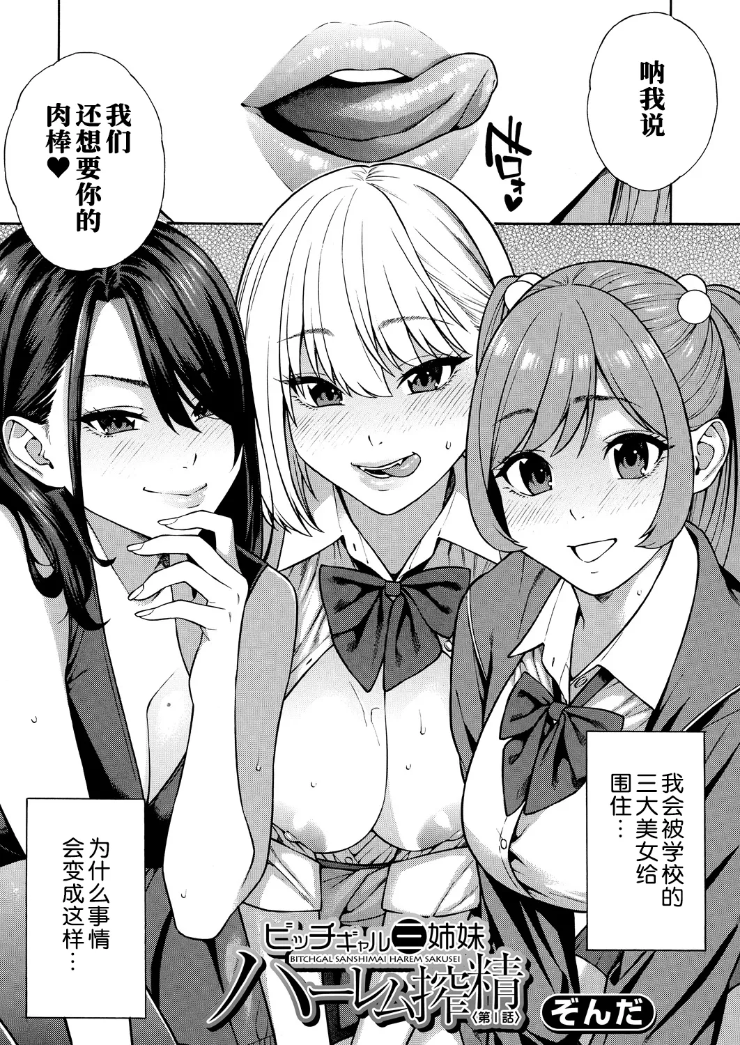 Bitch Gal Sanshimal Harem Sakusei 1-2 - Page 3