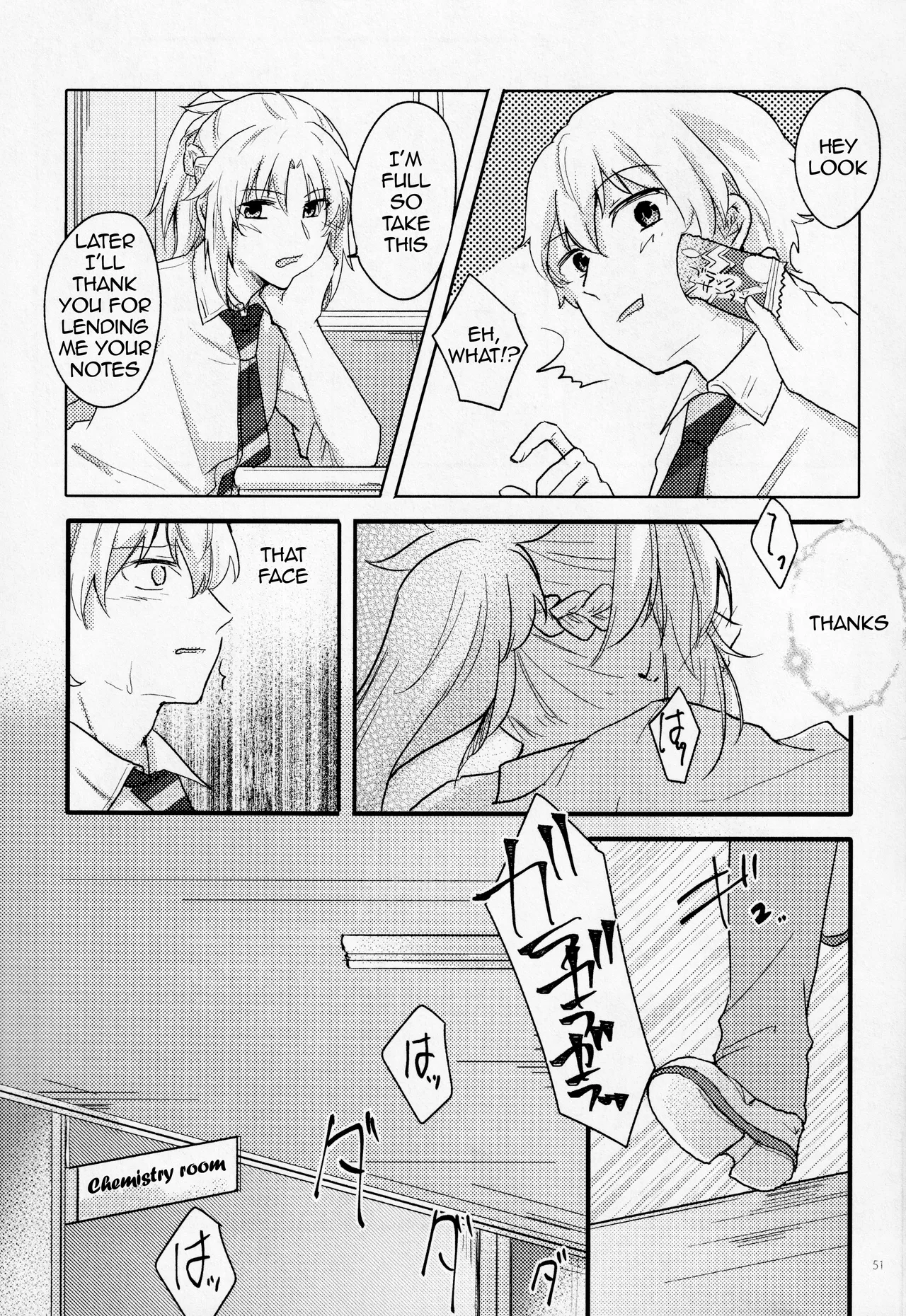 Fetish & Lips page 50 featuring mordred pendragon fate grand order parody - futanari body swap hentai manga - read online free