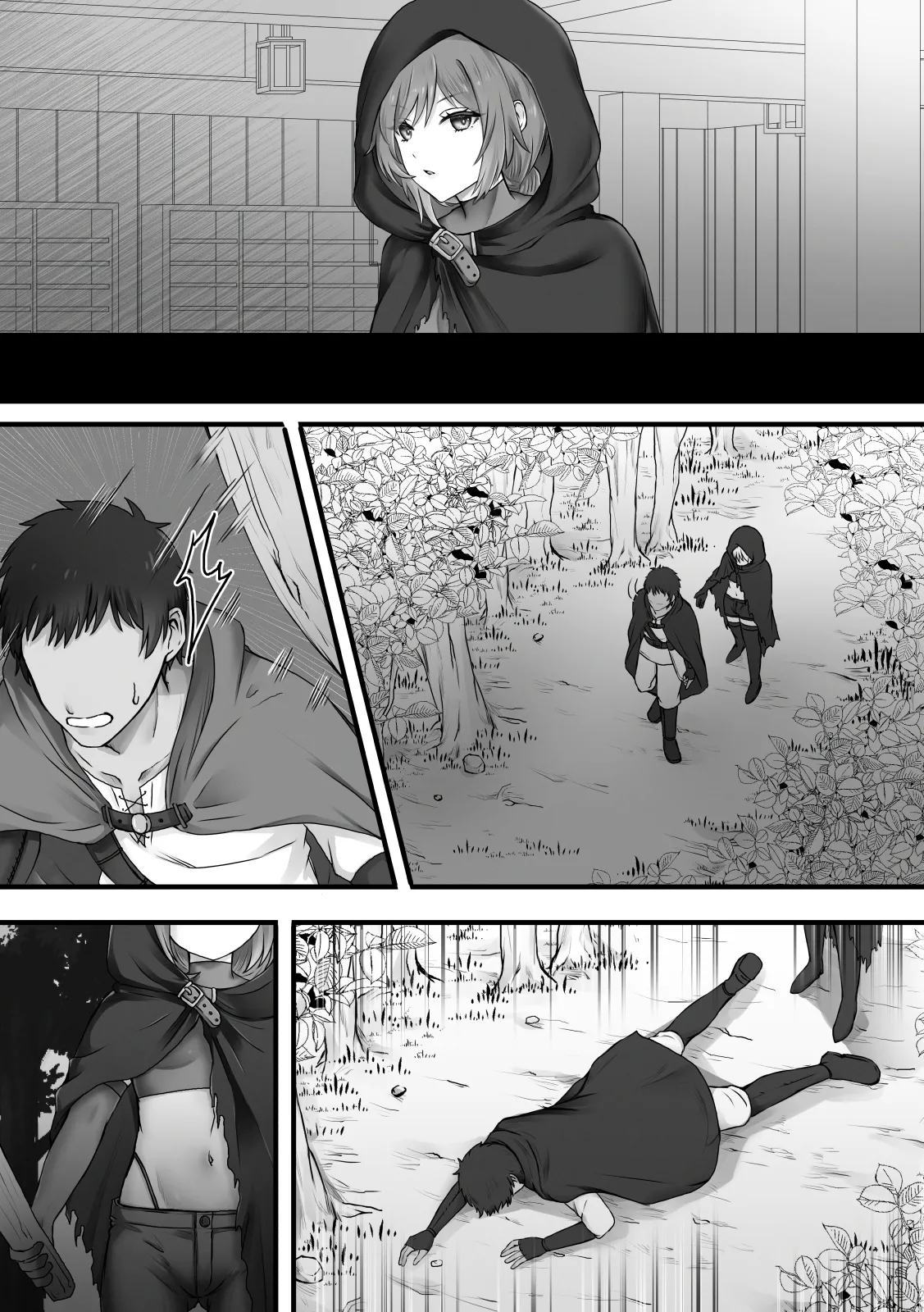 Majo no Sumu Mori no Naka de page 16 original parody - anal males only hentai manga - read online free