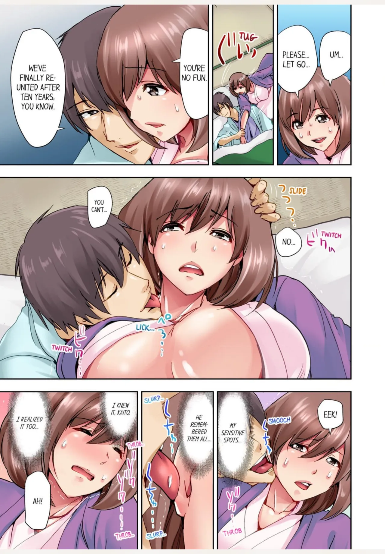 Kekkon 3-Nen Me no Tsuma wa, Shain Ryokou Chuu ni Otto no Yoko de Netorareru! 1 | Netorare With a Busty Wife on a Company Trip 1 page 18 - milf big breasts hentai manga - read online free