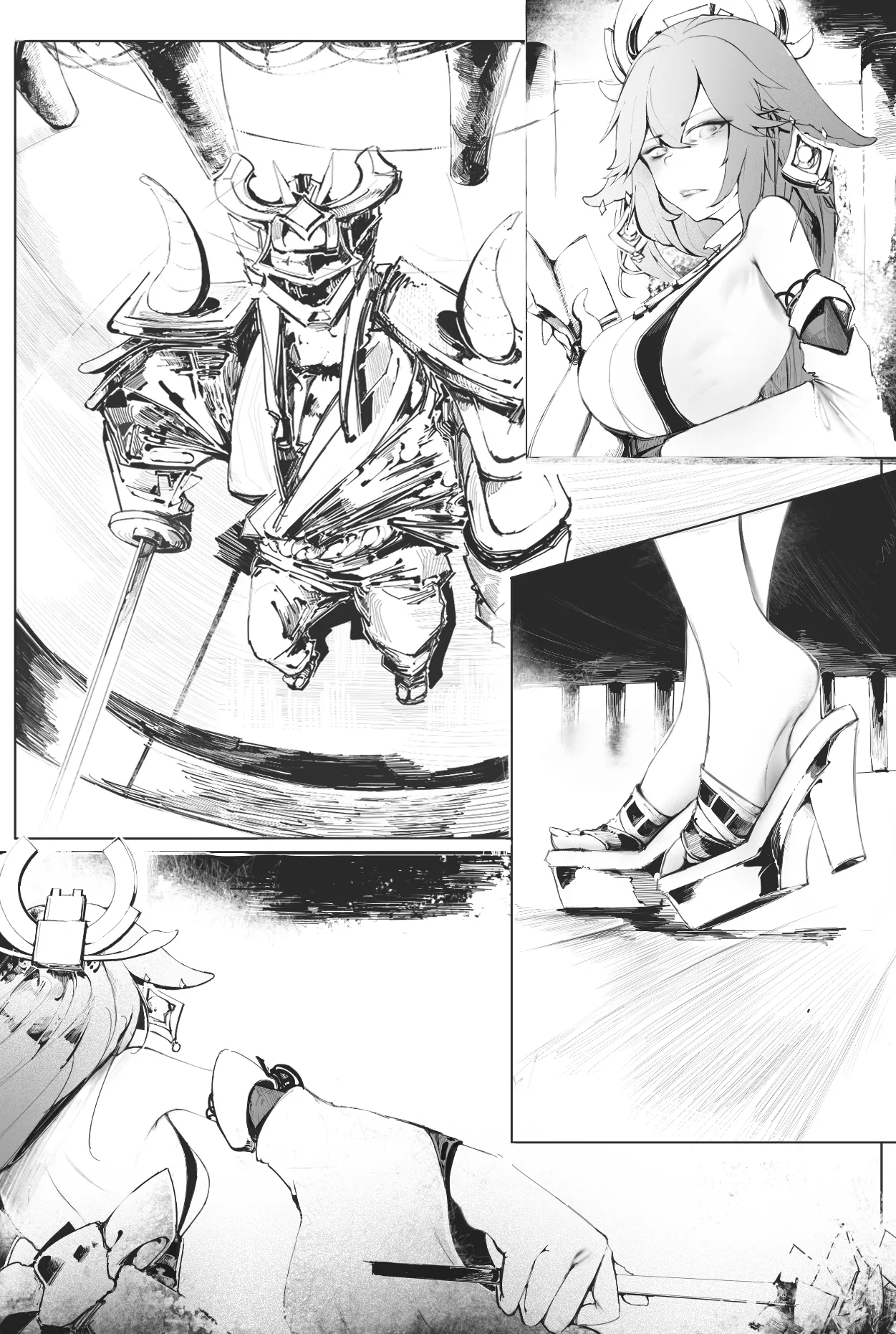 Raiden Shogun and Yae Miko - Page 26