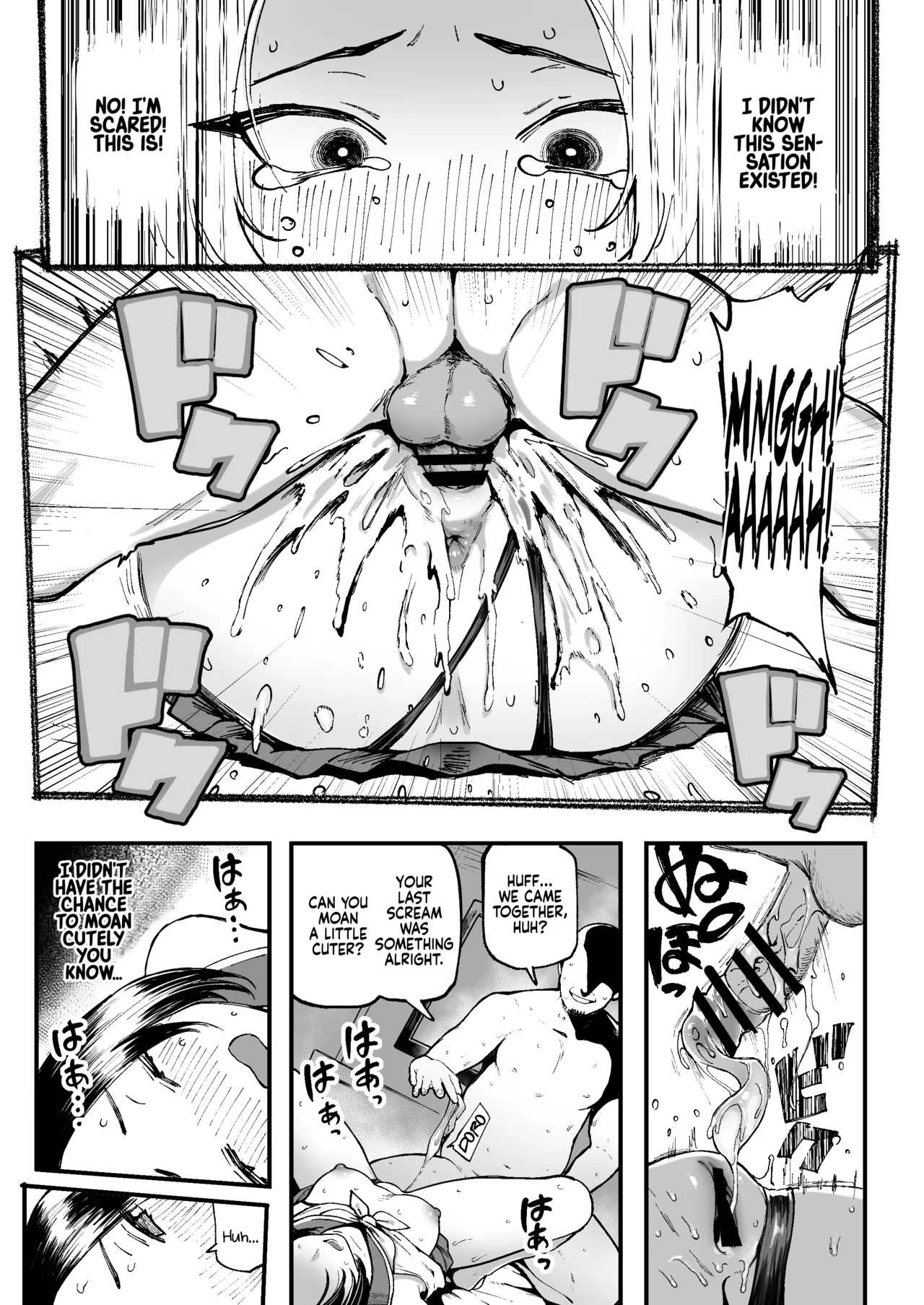 Miharu no Hajimete | Miharu's First Time page 29 original parody - squirting sweating hentai manga - read online free