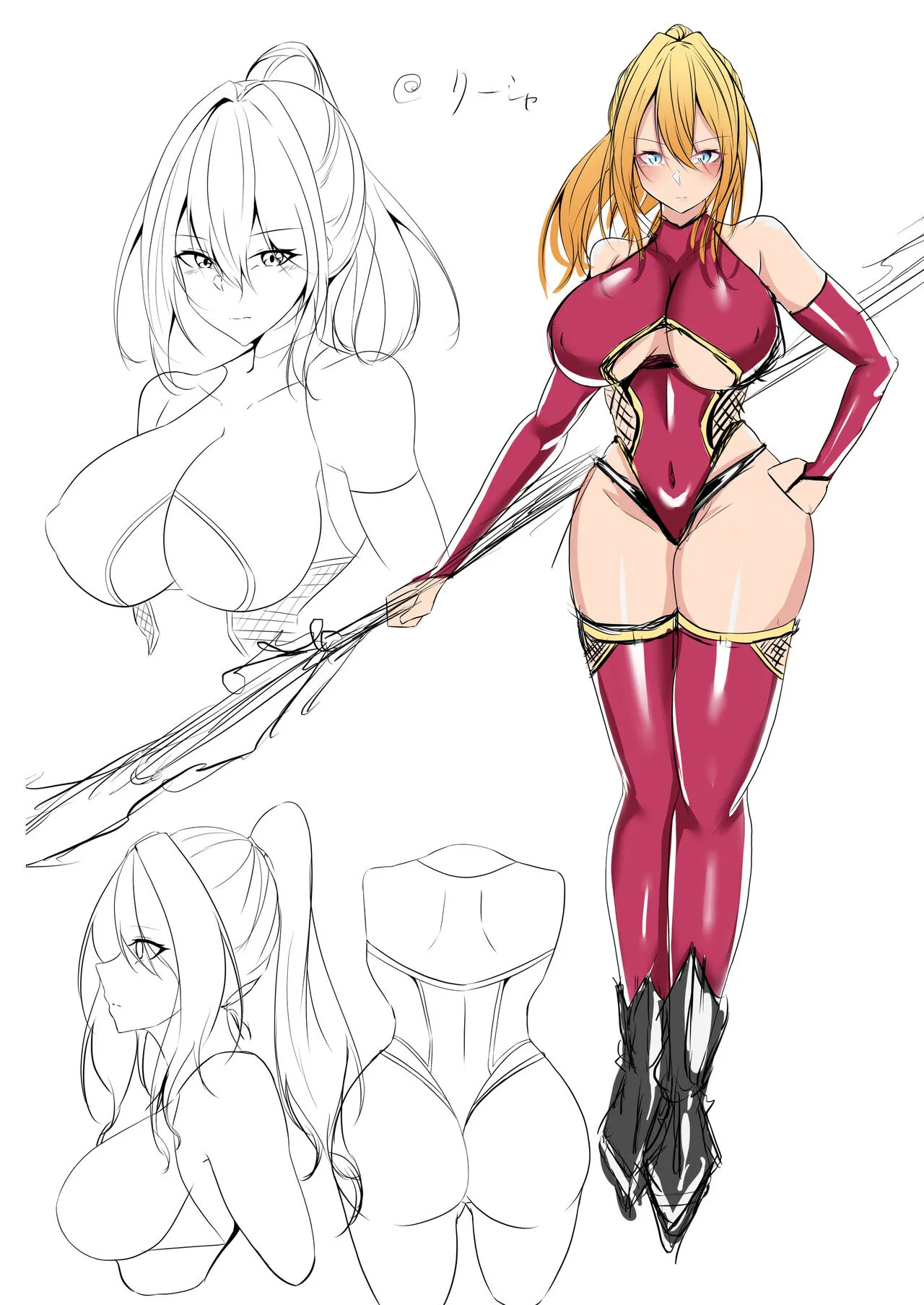 Taimashi Risha page 48 original parody - big breasts stockings hentai manga - read online free