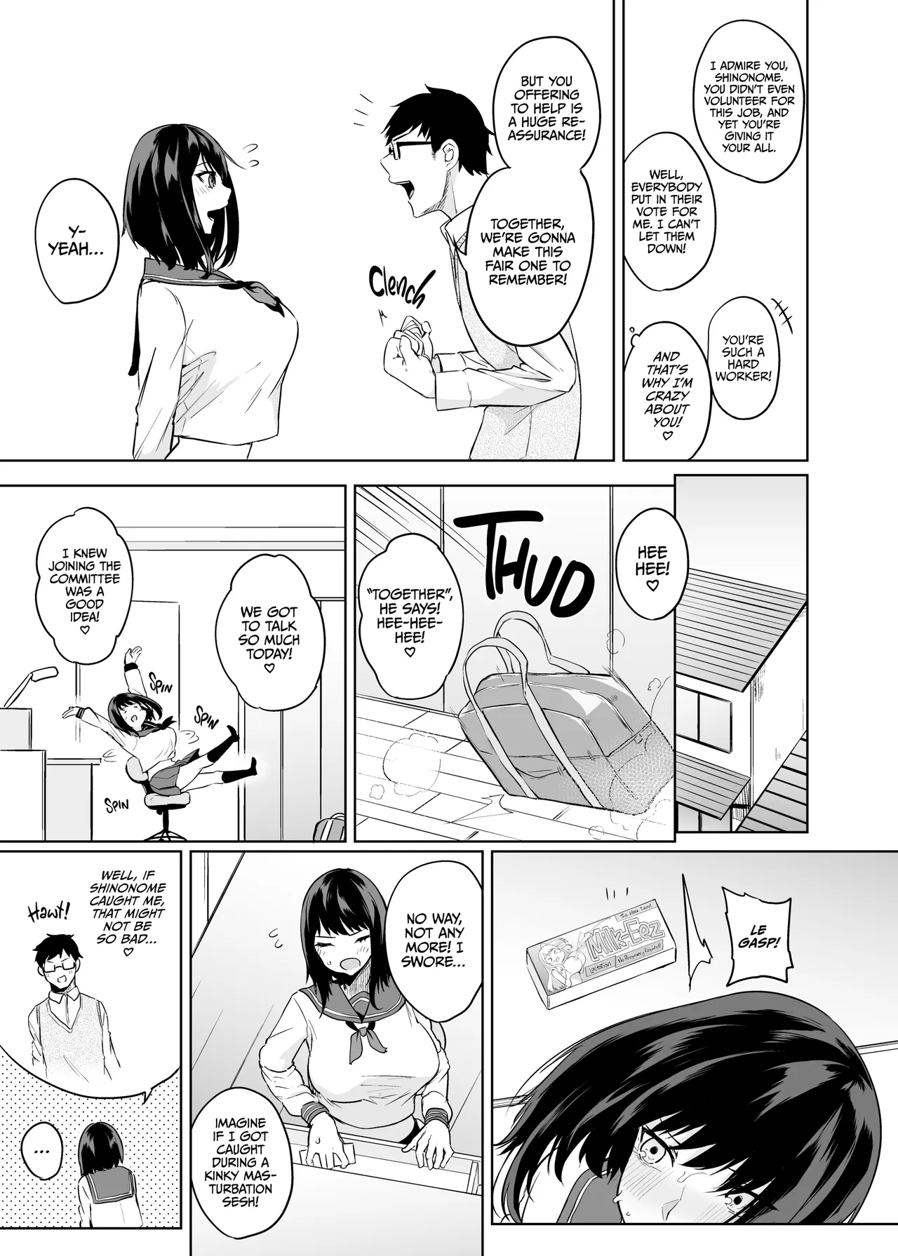 Netemo Sametemo Chichi Bakari | All I Want is Milk, Wheter I'm Awake or Asleep page 140 - maid leg lock hentai manga - read online free