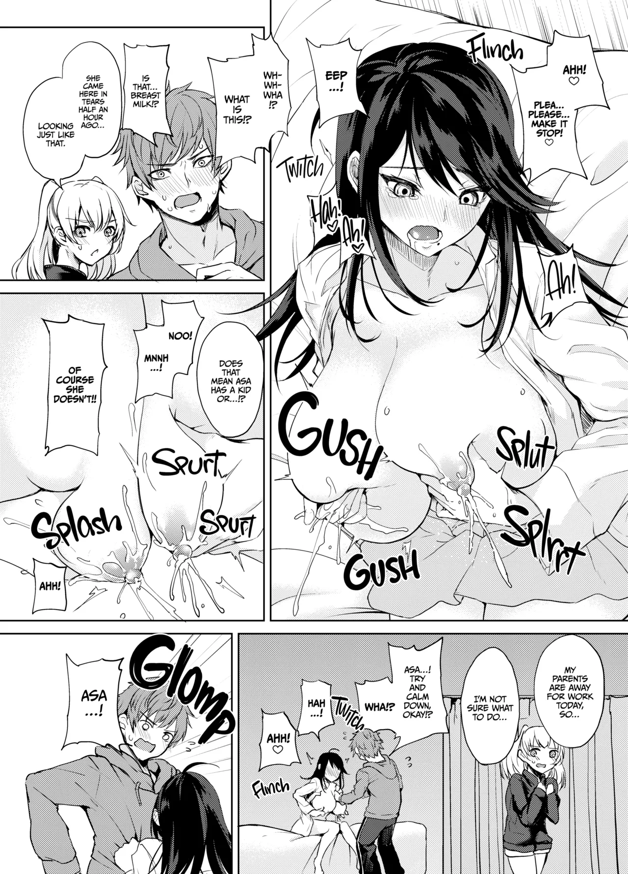 Netemo Sametemo Chichi Bakari | All I Want is Milk, Wheter I'm Awake or Asleep page 83 - maid leg lock hentai manga - read online free