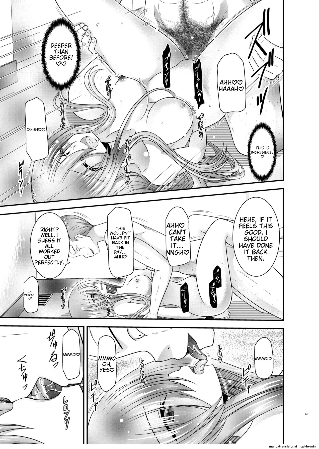 Melon ga Chou Shindou! R17 page 51 featuring tear grants tales of the abyss parody - old man triple penetration hentai manga - read online free