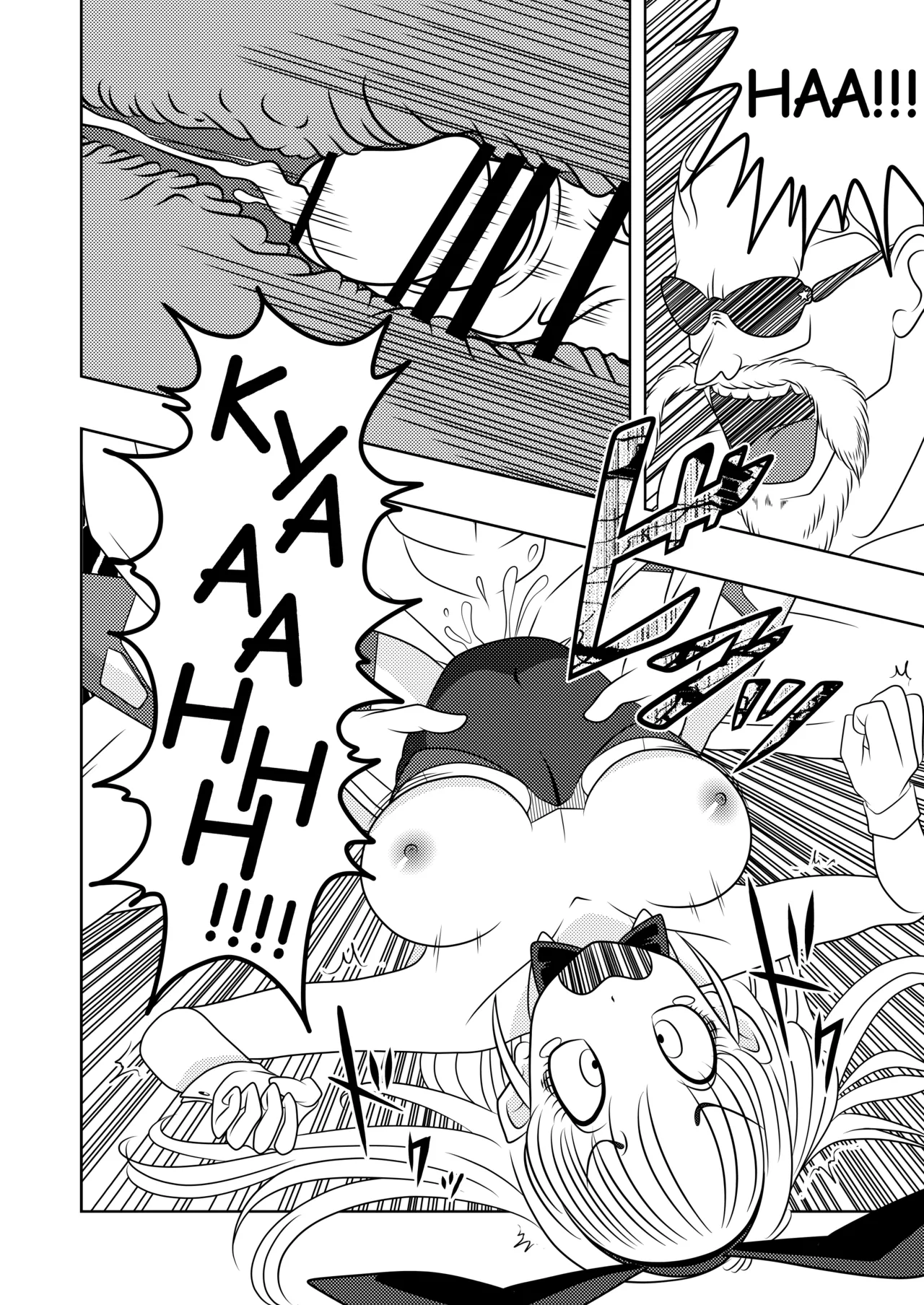 Revenge on Frypan Mountain page 28 featuring master roshi dragon ball parody - old man nakadashi hentai manga - read online free