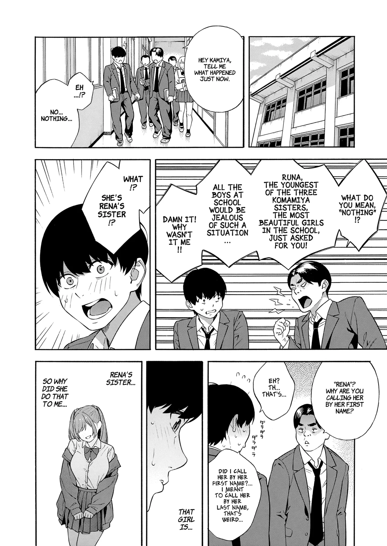 Bitch Gal Sanshimal Harem Sakusei Ch. 2 | Making a Harem of the Three Bitchy Gal Sisters - Episode 2 page 14 - big breasts unusual pupils hentai manga - read online free