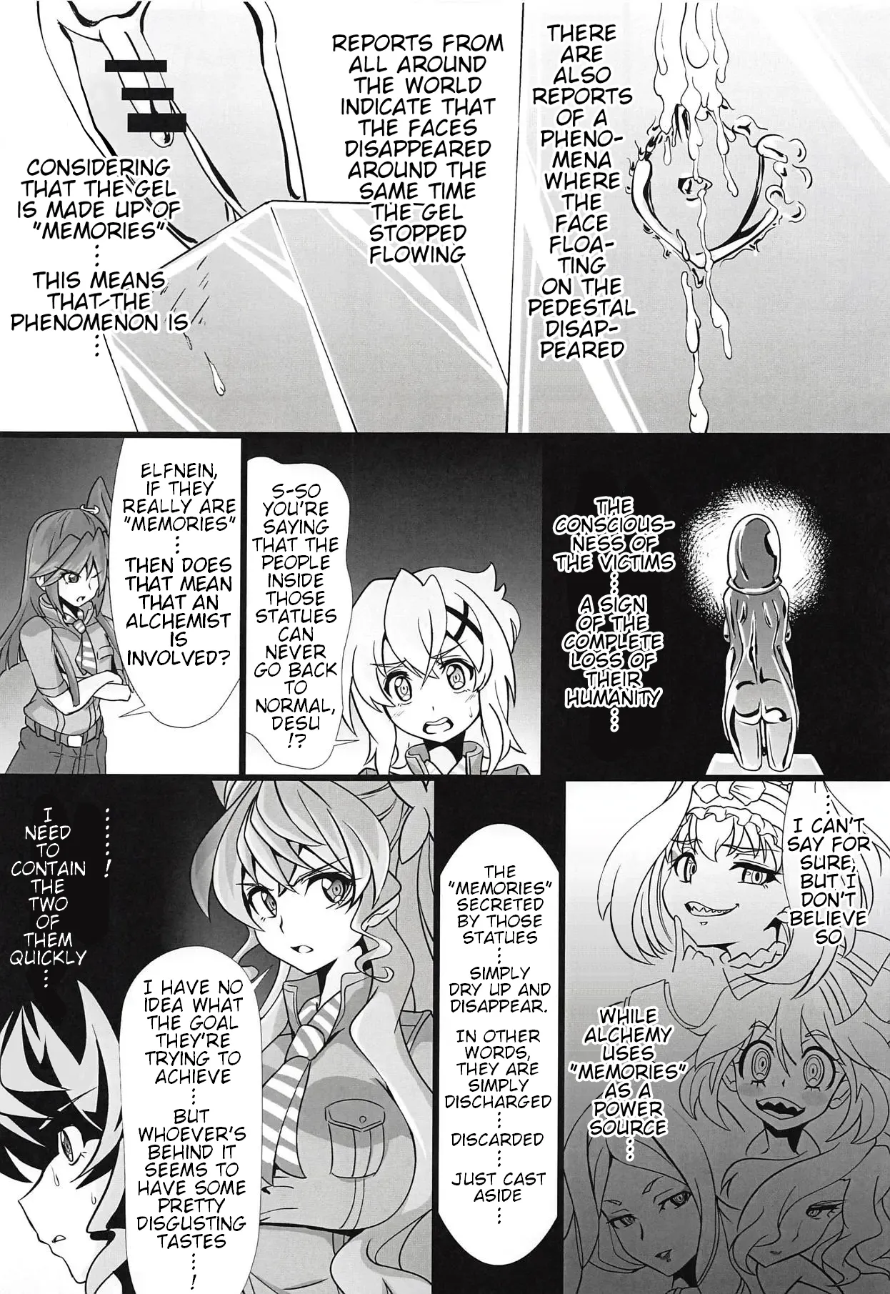 Bessatsu Comic Zessyo Moreugesseoyo Goudoubon page 26 featuring chris yukine senki zesshou symphogear parody - futanari big breasts hentai manga - read online free