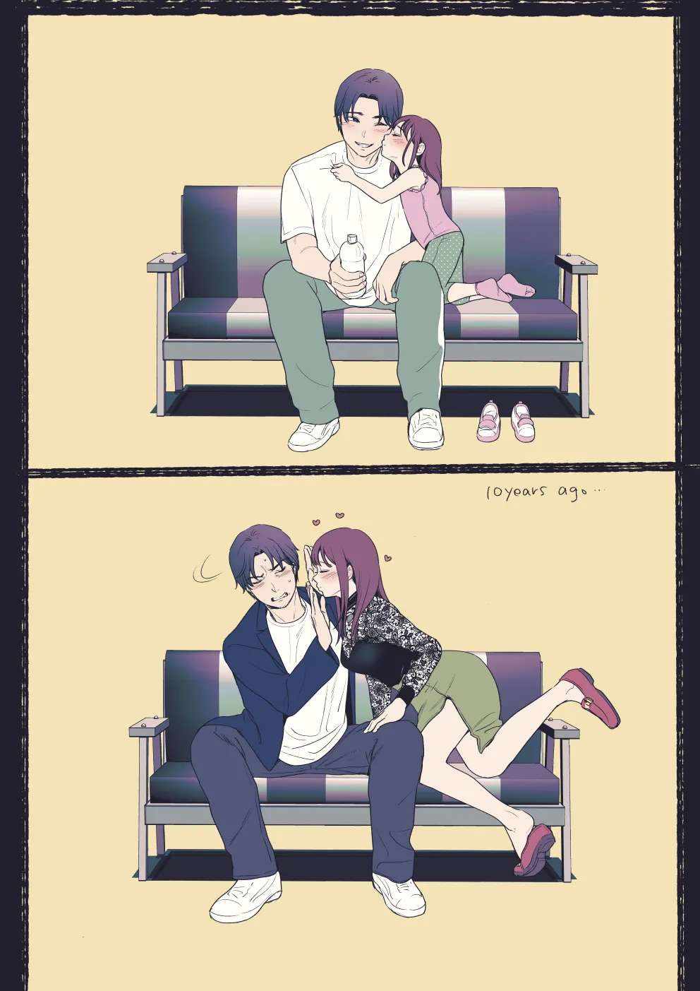 Seijunha Joyuu wa Toshiue Haiyuu ni Amaku Shitsukekerareru. - Purist actresses are sweetly disciplined by older actors. page 73 original parody - kissing nakadashi hentai manga - read online free