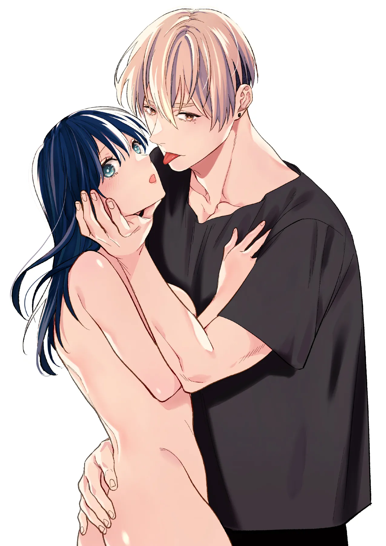 [Tounyuu Purin (Daizu)] Toshishita Osananajimi no Kaname-kun wa Watashi no Koto ga Suki Sugiru ~Dekiai-kei Osananajimi no Renai Shinanjutsu~ page 67 original parody - kissing unusual pupils hentai manga - read online free