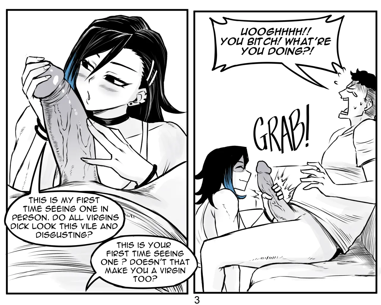 Sadist Junior / Sadist GF page 29 original parody - squirting handjob hentai manga - read online free