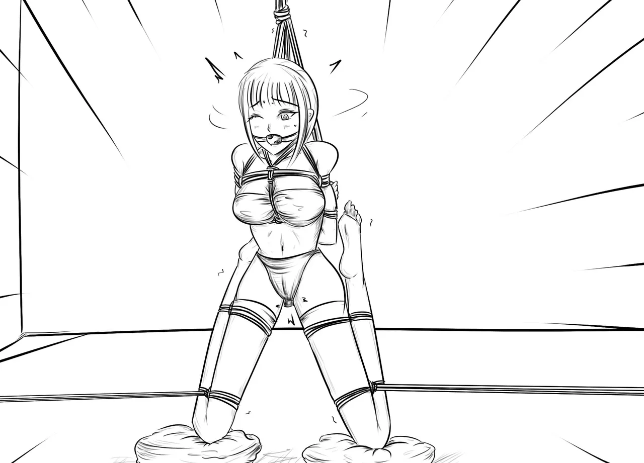 拘束学院 page 34 - gag bondage hentai manga - read online free