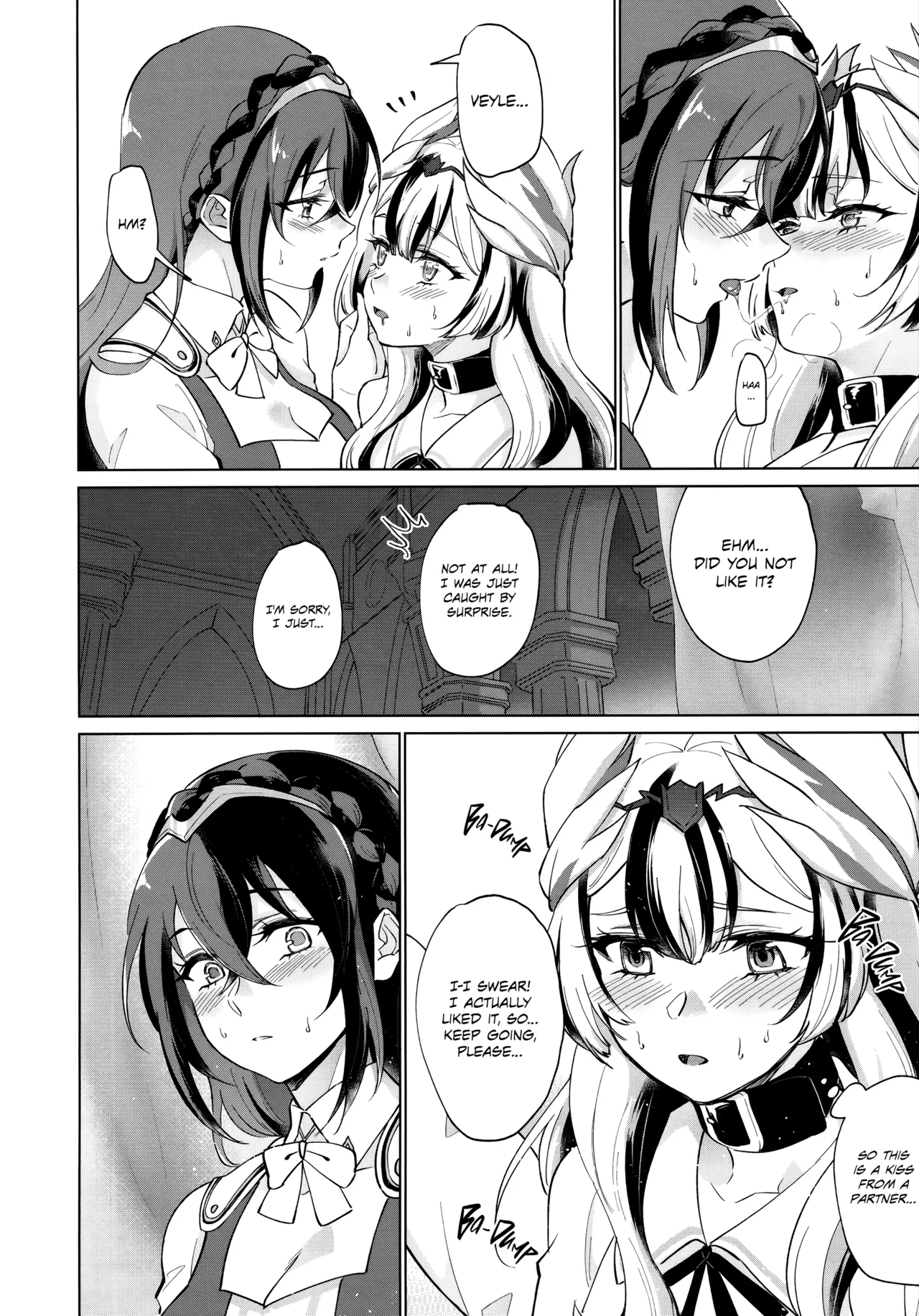 Aisuru, Manazashi | Gazing at the You I Love page 14 featuring alear fire emblem engage parody - kissing females only hentai manga - read online free