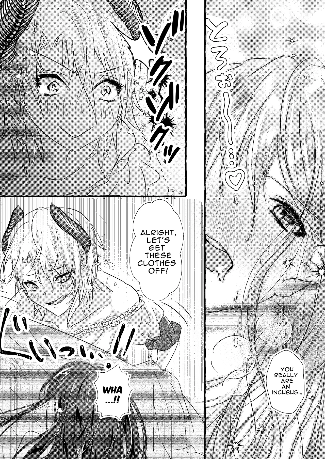 [Chino World (chinowa)] Toshishita Shuuchaku Inma-kun wa Tsundere Sister-chan wo Otoshitai! | Obsessed Little Incubus Wants to Corrupt This Tsundere Nun! [English] [ADTL] page 11 original parody - kissing big breasts hentai manga - read online free