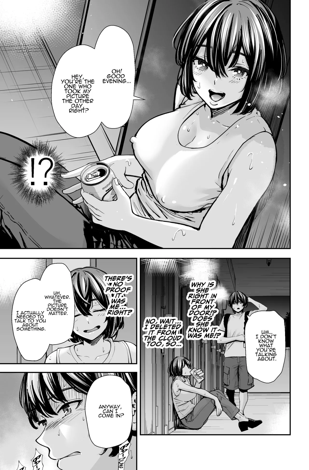 [e9] Seiyoku no Tsuyoi AroThir Onna wa Kirai desu ka? ~Yasei no Kyonyuu ga Yuuwaku shite kita~ | Do You Dislike Horny Women In Their 30s? ~A Wild, Busty Beauty Seduced Me~ [English] [ADTL] page 14 original parody - milf sweating hentai manga - read online free