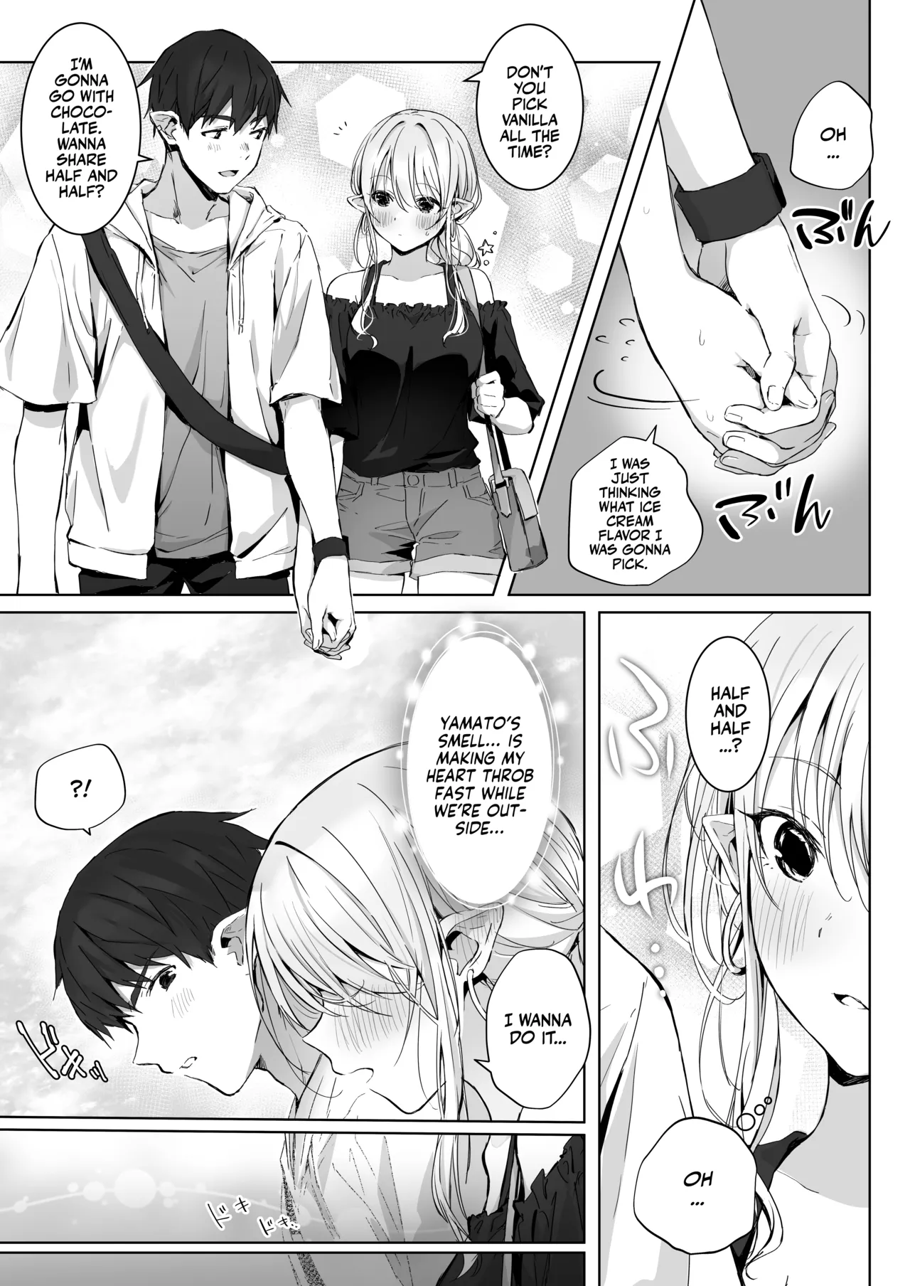 Ecchi no Toki Dake, Chotto S. page 9 original parody - squirting elf hentai manga - read online free