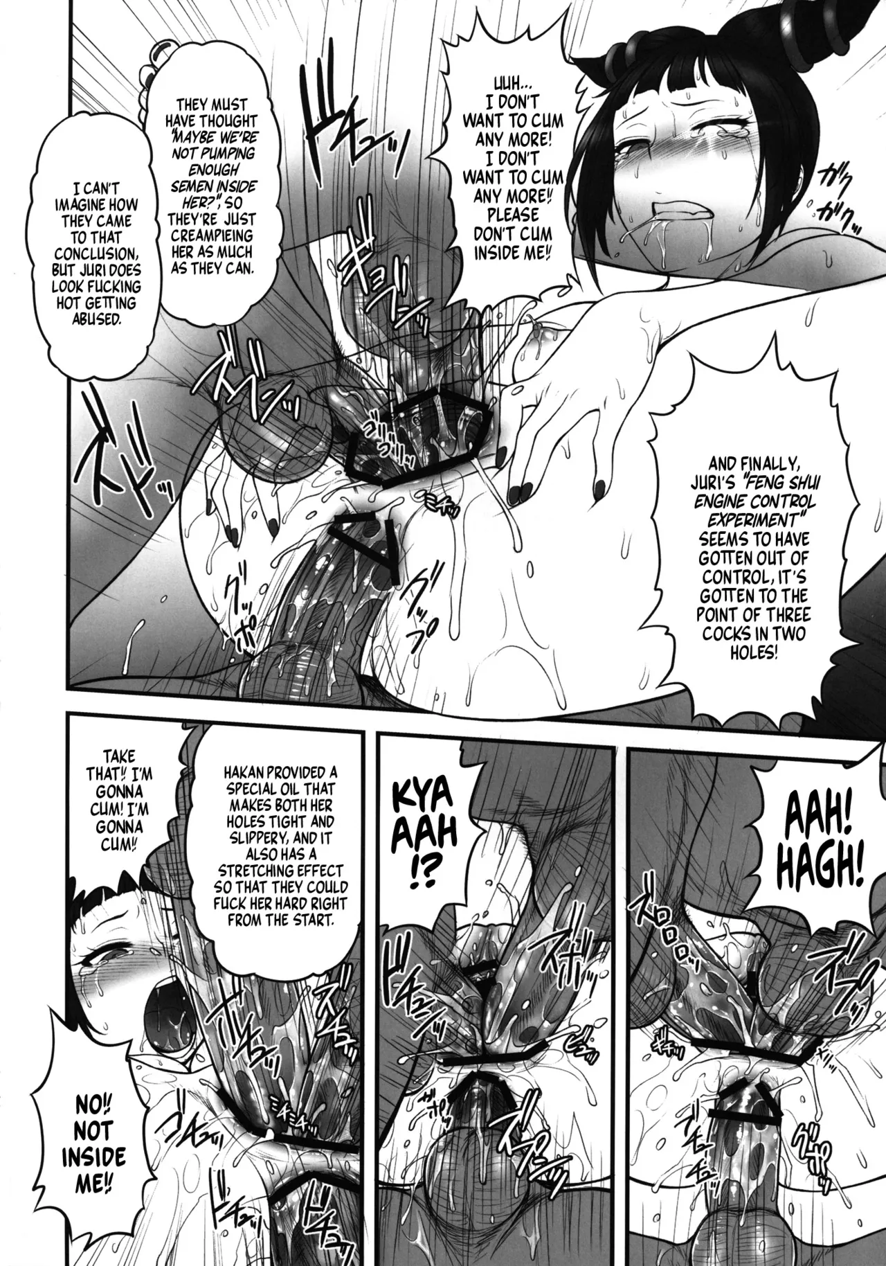 Todoroke! WP Senshuken! | Pound! WP Championship! page 40 various parody - triple penetration group hentai manga - read online free