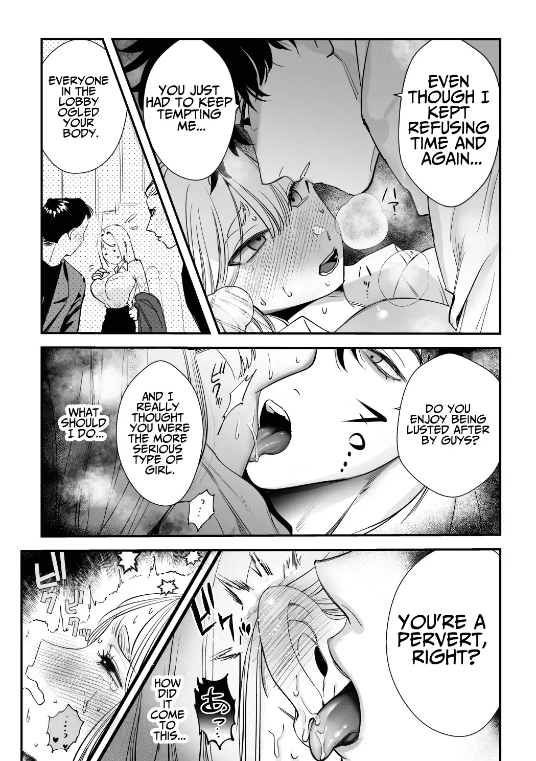 [Rewr] Kaerenai Futari ~Taifuu no Yoru, Akogare no Senpai to...Aibeya Dekiai Nama Koubi~ | They Can't Go Back ~Alone with Senpai on a Typhoon Night~ [English] page 21 original parody - kissing big breasts hentai manga - read online free