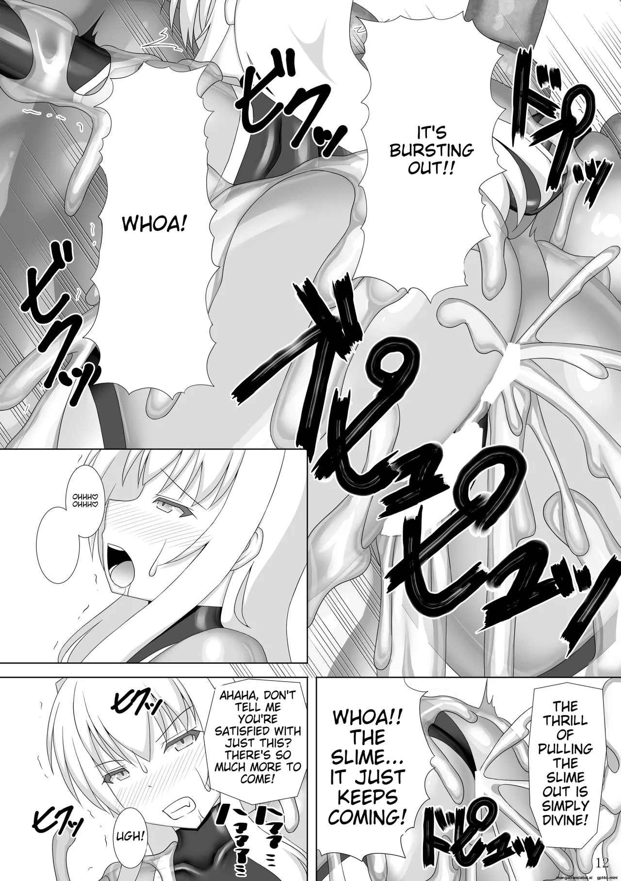 Taima Senkiden Hachi | Exorcist Flash Princess Chronicles Volume 8 page 13 original parody - slime latex hentai manga - read online free