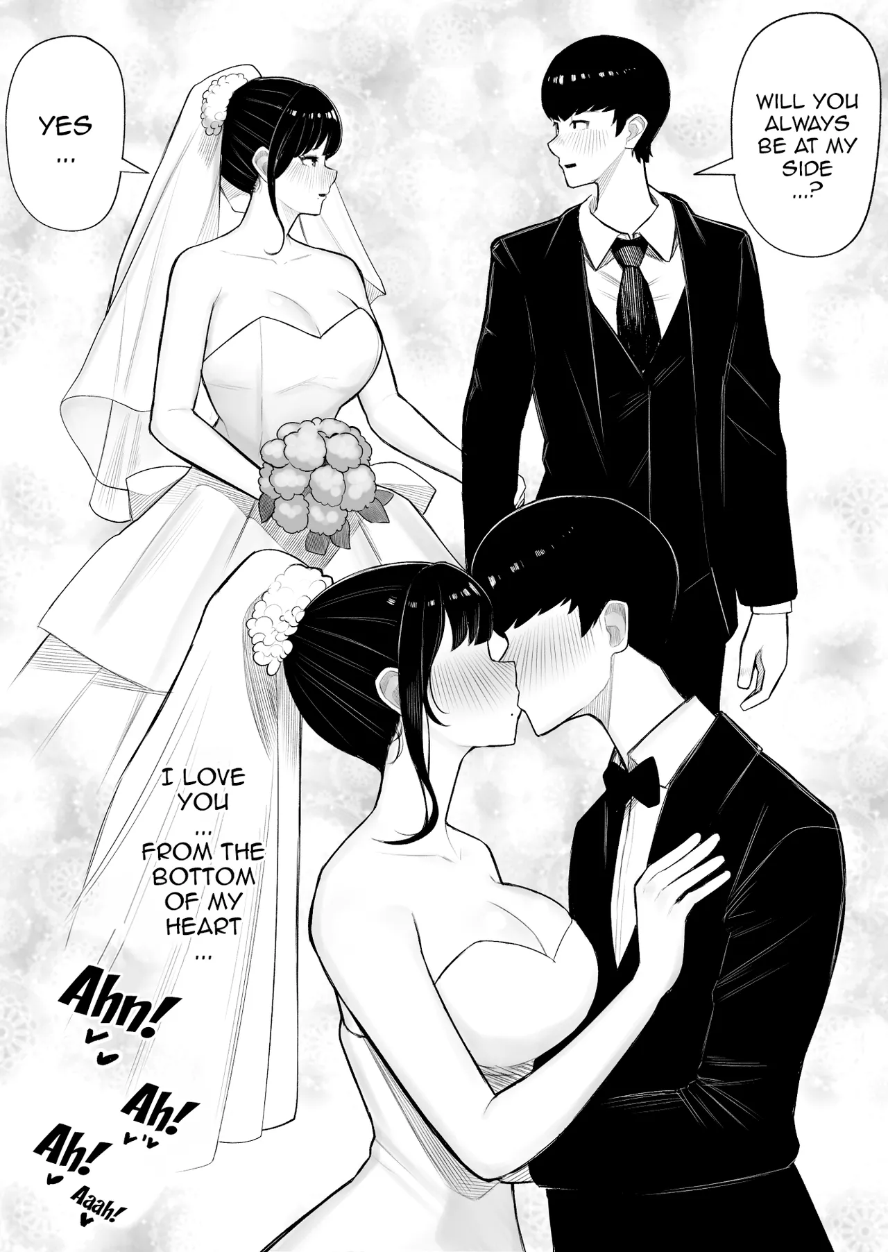 [Kurukuru, Kiyuu] Kaiki! Binbin Pheremone-byou | The Bizarre Throb-Throb Pheromone Illness [English] {Doujins.com} page 47 original parody - kissing big breasts hentai manga - read online free