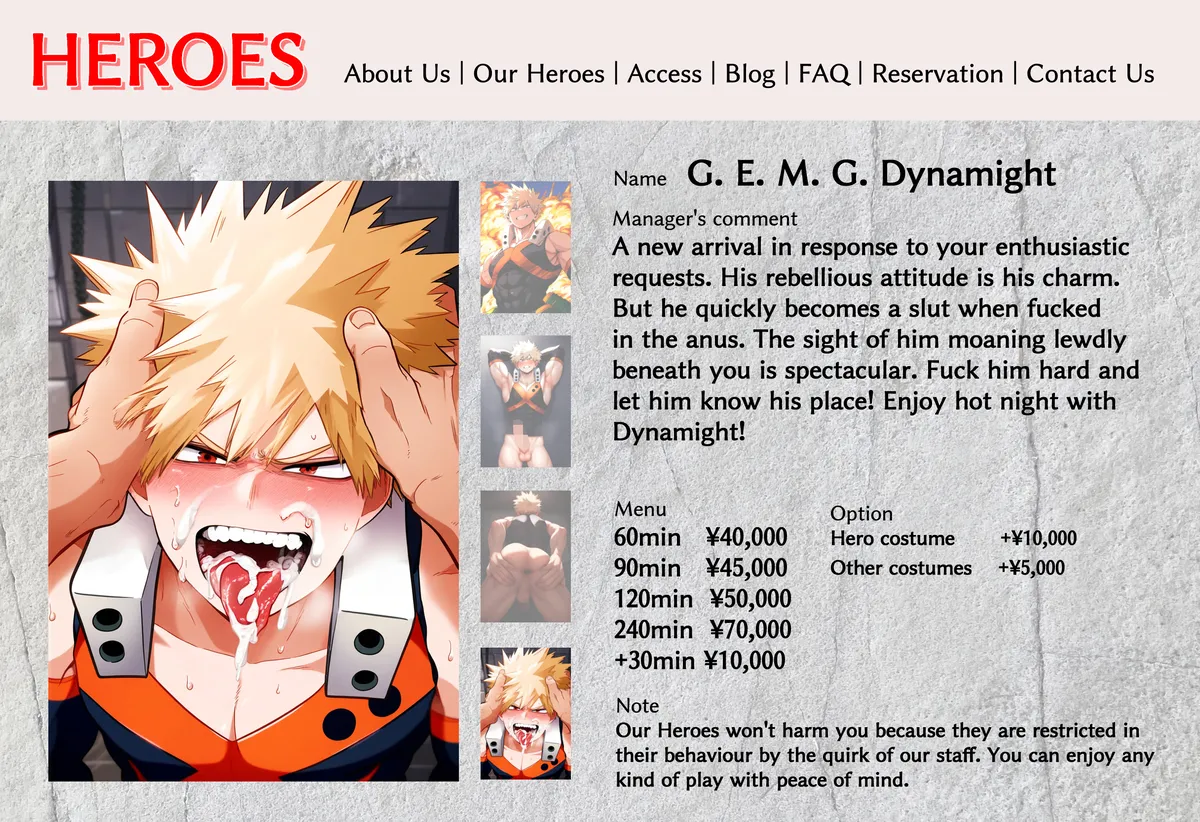 Defeated Hero 敗北英雄 page 18 my hero academia parody - yaoi hentai manga - read online free