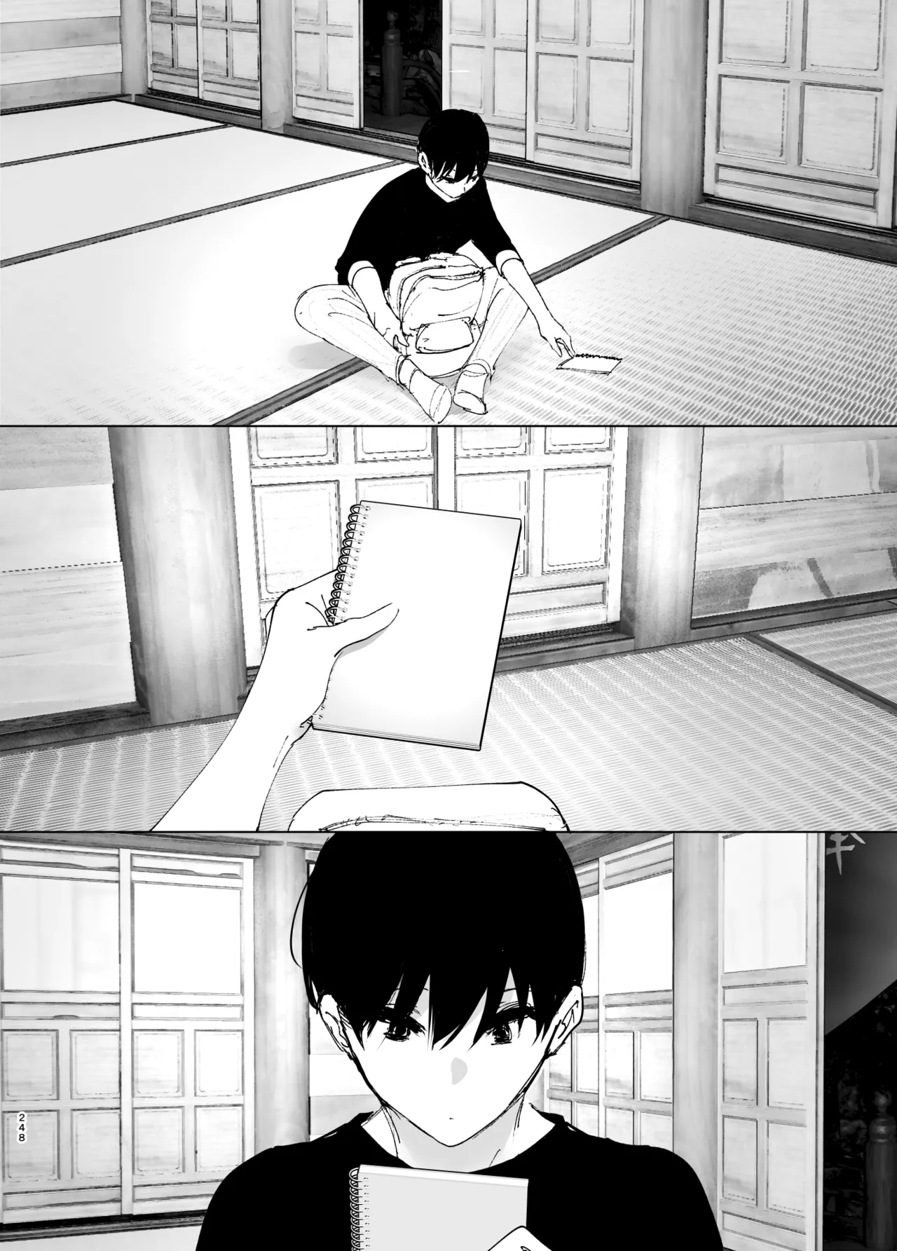 Monogatari no youni page 247 original parody - big breasts story arc hentai manga - read online free
