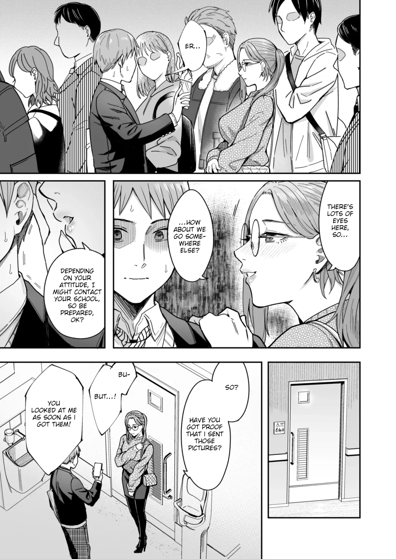 Shiranai Josei kara Gazou Kyouyuu de Eroi Jidori ga Okuraretekita Hanashi | A Story About How I Got Sent Lewd Selfies From A Woman I Didn't Know page 10 original parody - milf kissing hentai manga - read online free