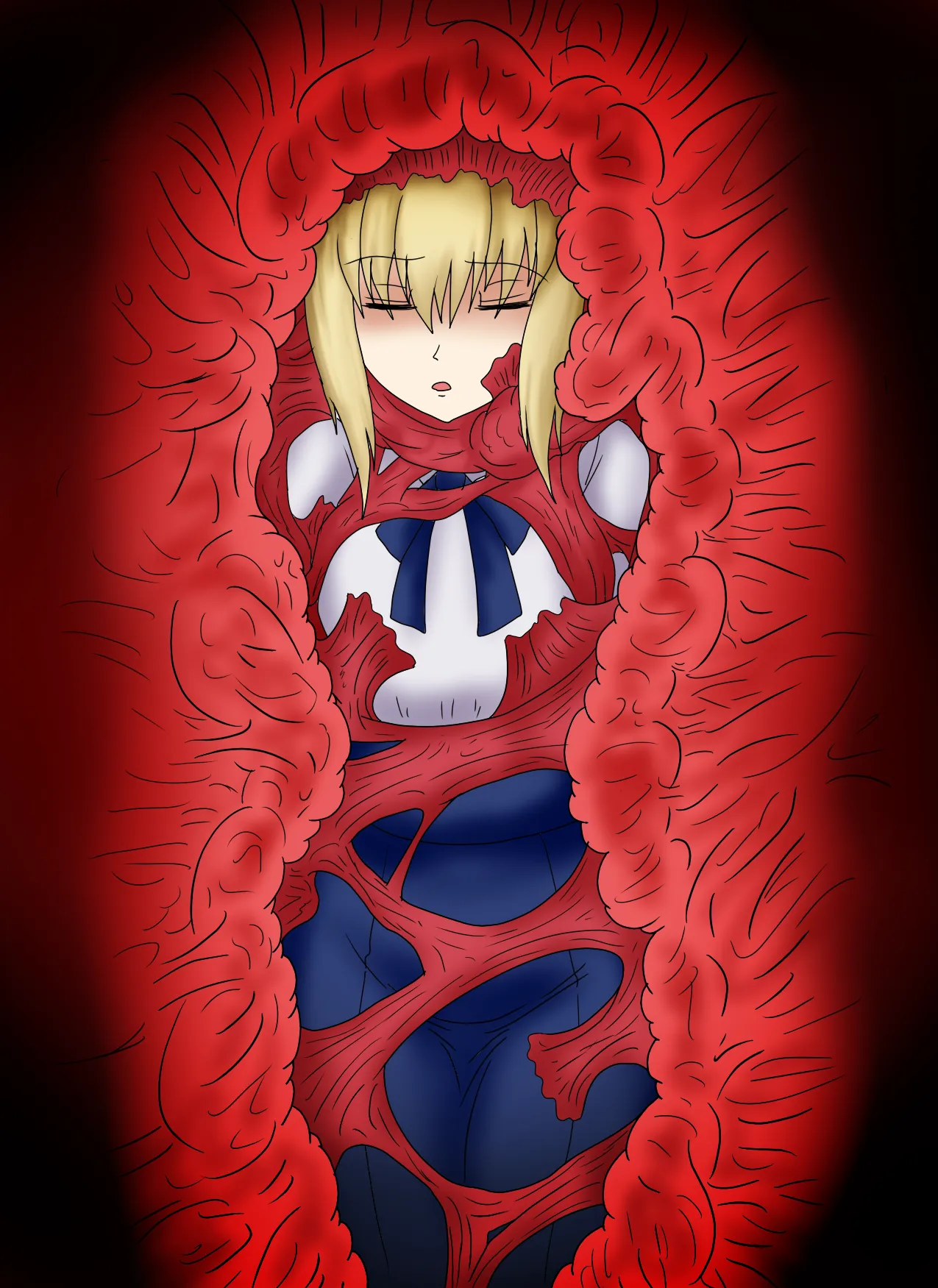 アルトリア吸収メディア第一章 リメイク＋大幅追加改修（完全版） page 179 featuring caster fate stay night parody - vore tailphagia hentai manga - read online free