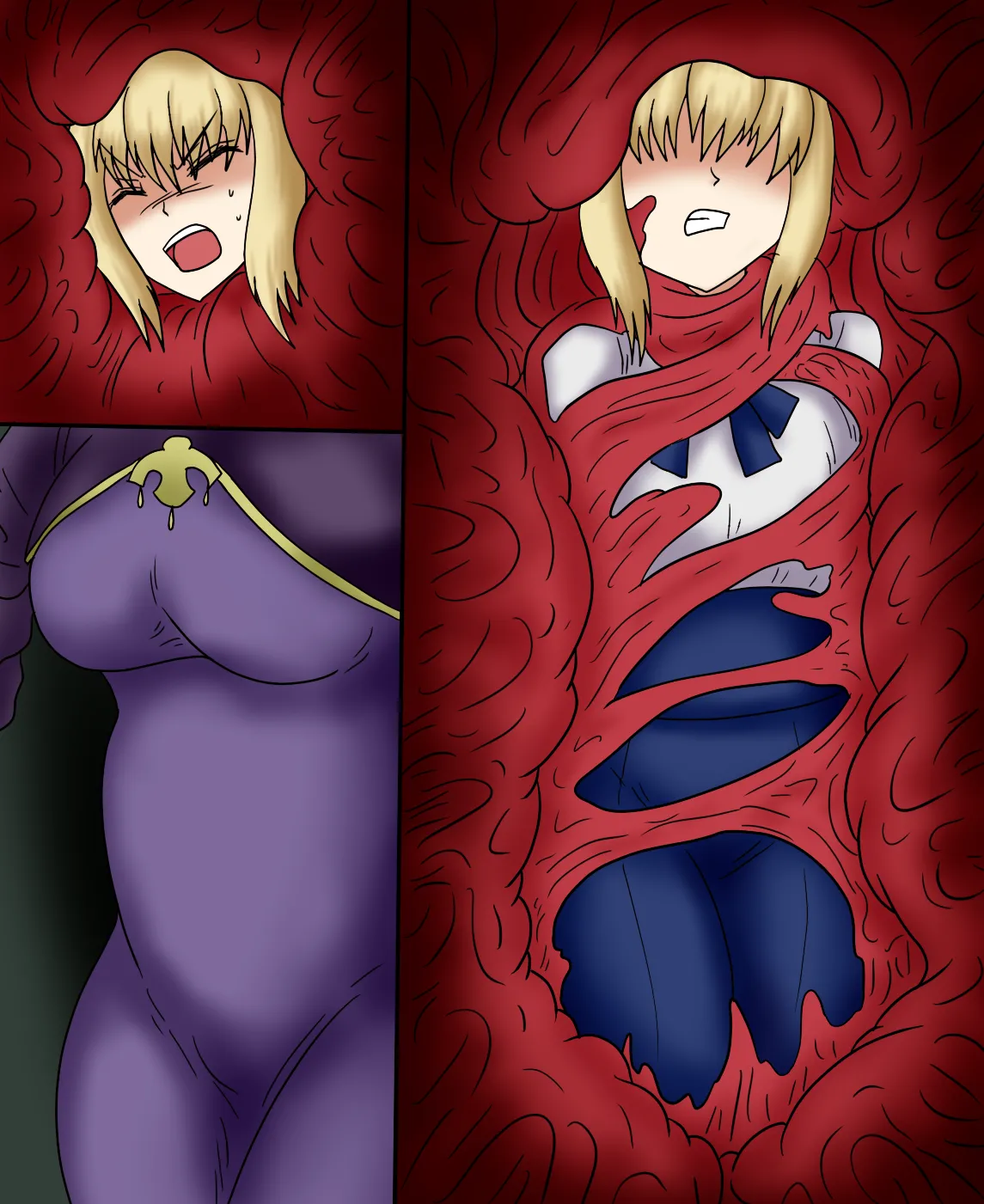 アルトリア吸収メディア第三章 リメイク版 page 60 featuring caster fate stay night parody - vore tailphagia hentai manga - read online free
