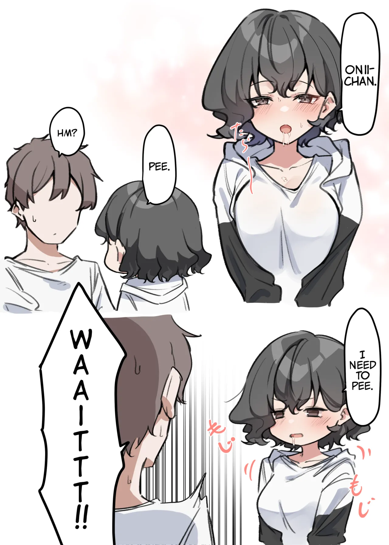 [MM] Imouto Series | Kiss-loving Mei-chan page 166 - big breasts swimsuit hentai manga - read online free
