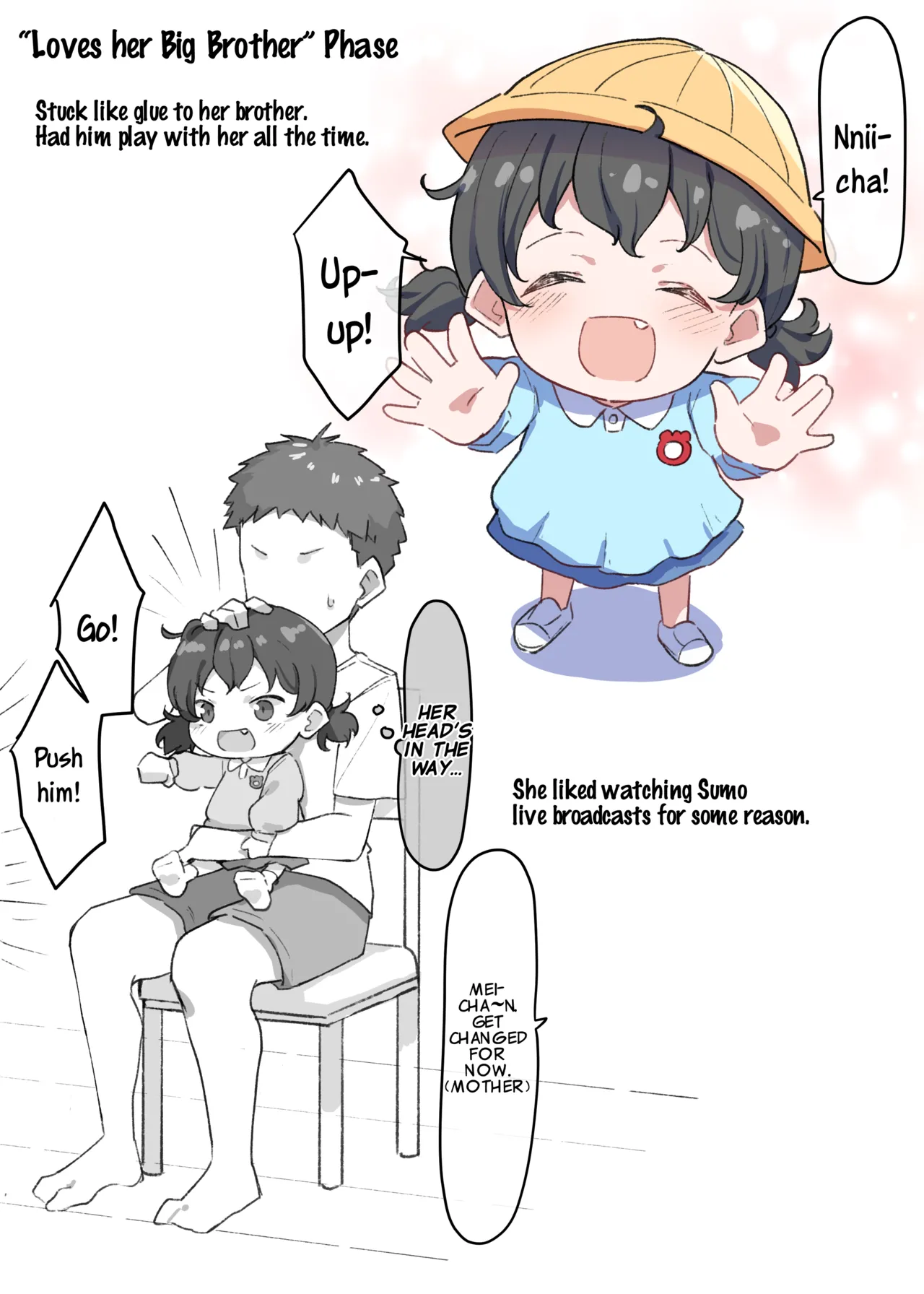 [MM] Imouto Series | Kiss-loving Mei-chan page 89 - big breasts swimsuit hentai manga - read online free