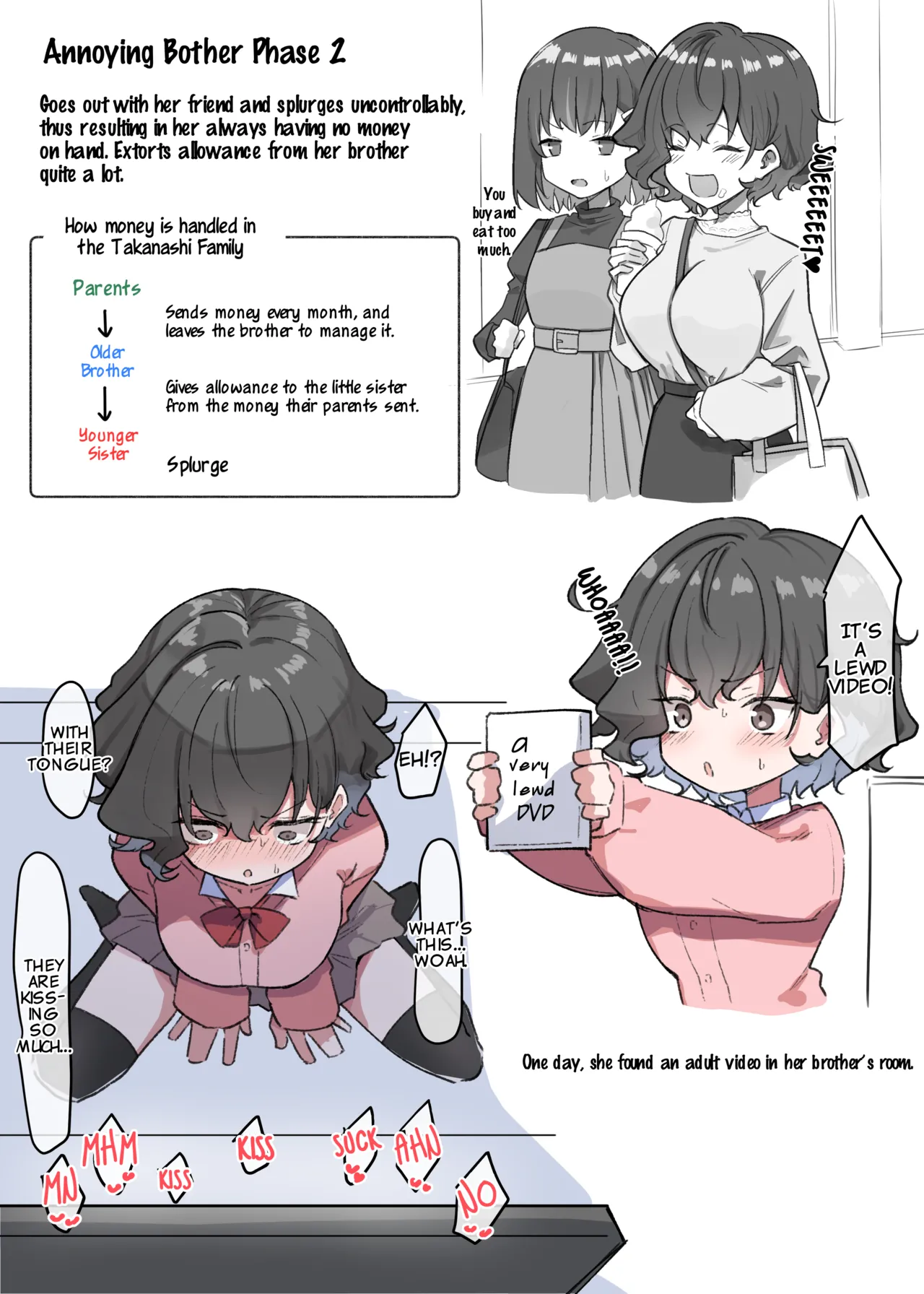 [MM] Imouto Series | Kiss-loving Mei-chan page 94 - big breasts swimsuit hentai manga - read online free