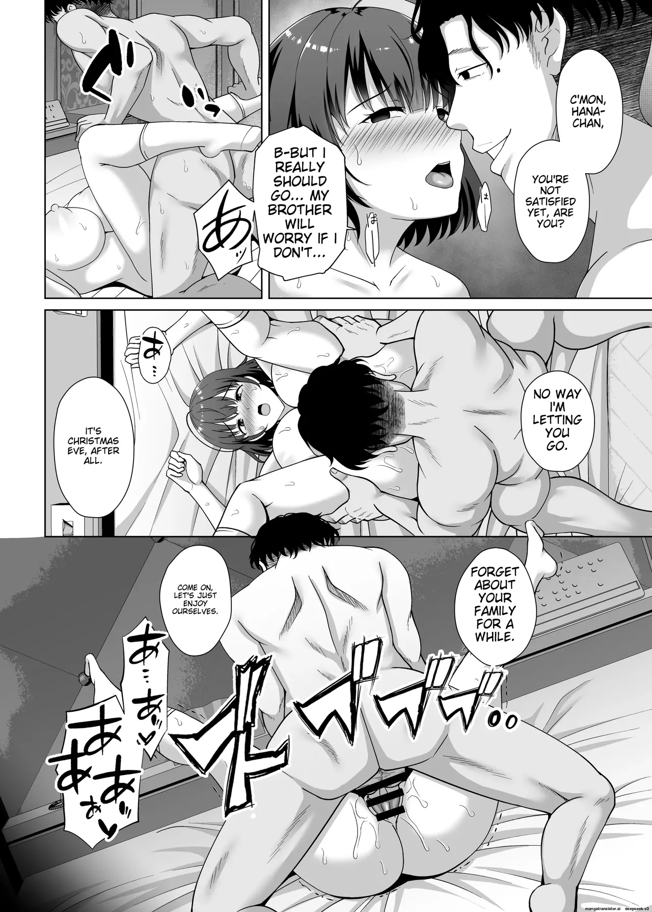 Imouto ga Asagaeri shita Christmas page 19 original parody - big breasts netorare hentai manga - read online free