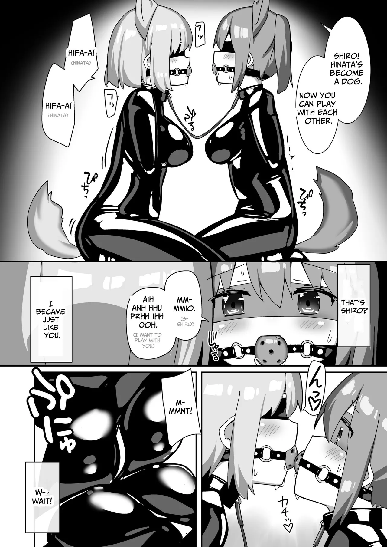 Hitoinu Beit | Working Part Time as a Human Dog page 16 original parody - gag females only hentai manga - read online free