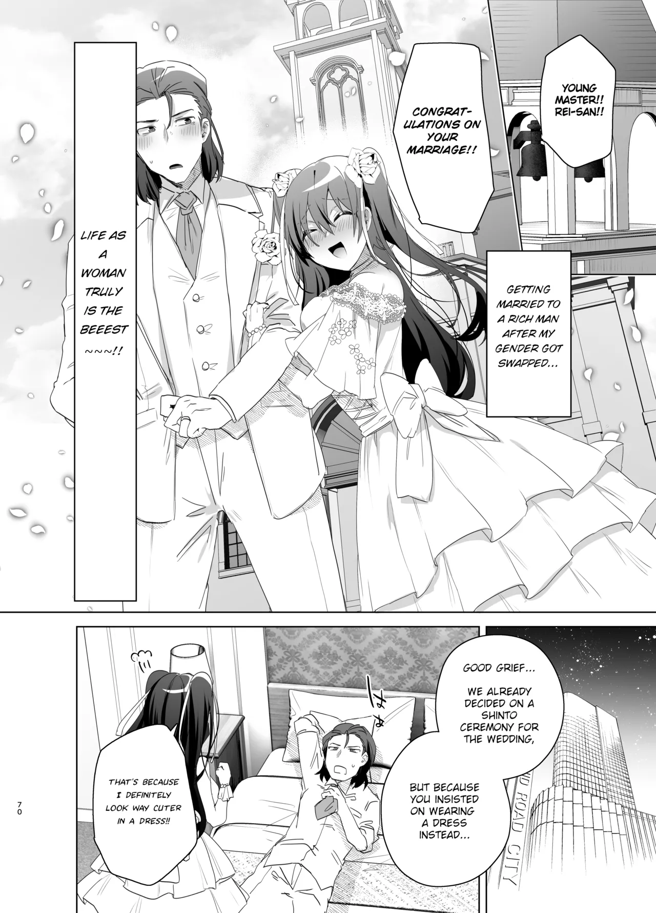 TS Fukushuu Revenge Soushuuhen | TS Fukushuu Revenge Compilation page 70 original parody - transformation big breasts hentai manga - read online free