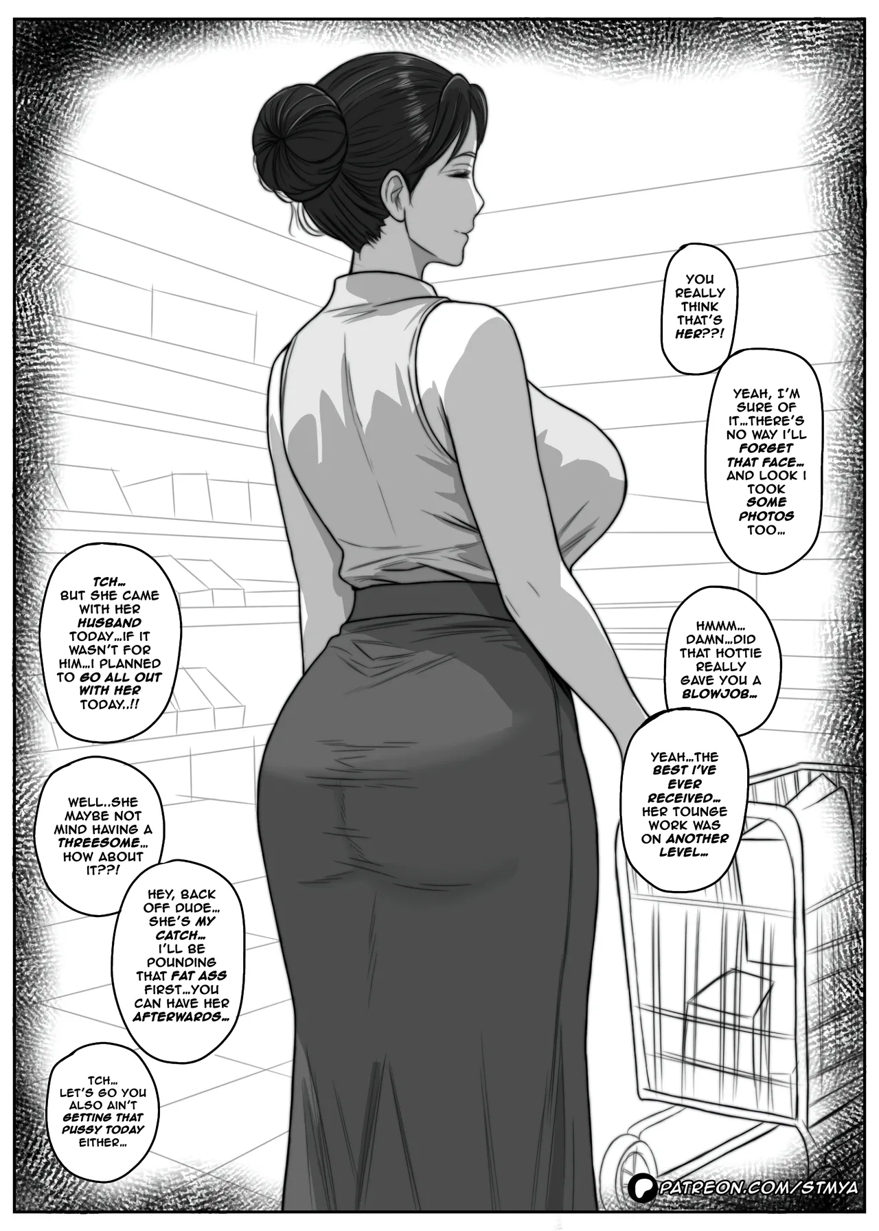 Married Women Two Panel NTR Comic - Page 15