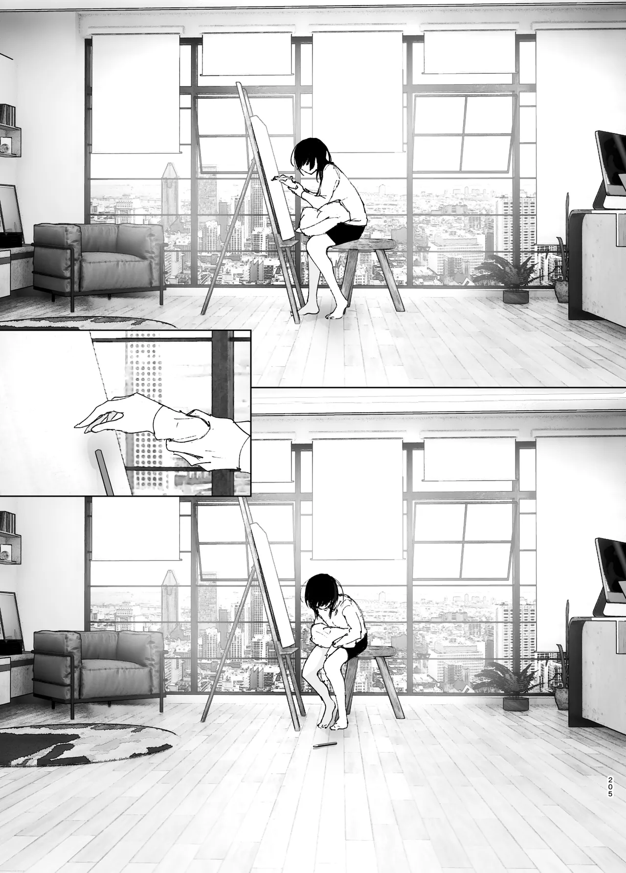 Monogatari no youni | 正如我们共同谱写的故事那般 page 204 original parody - big breasts story arc hentai manga - read online free