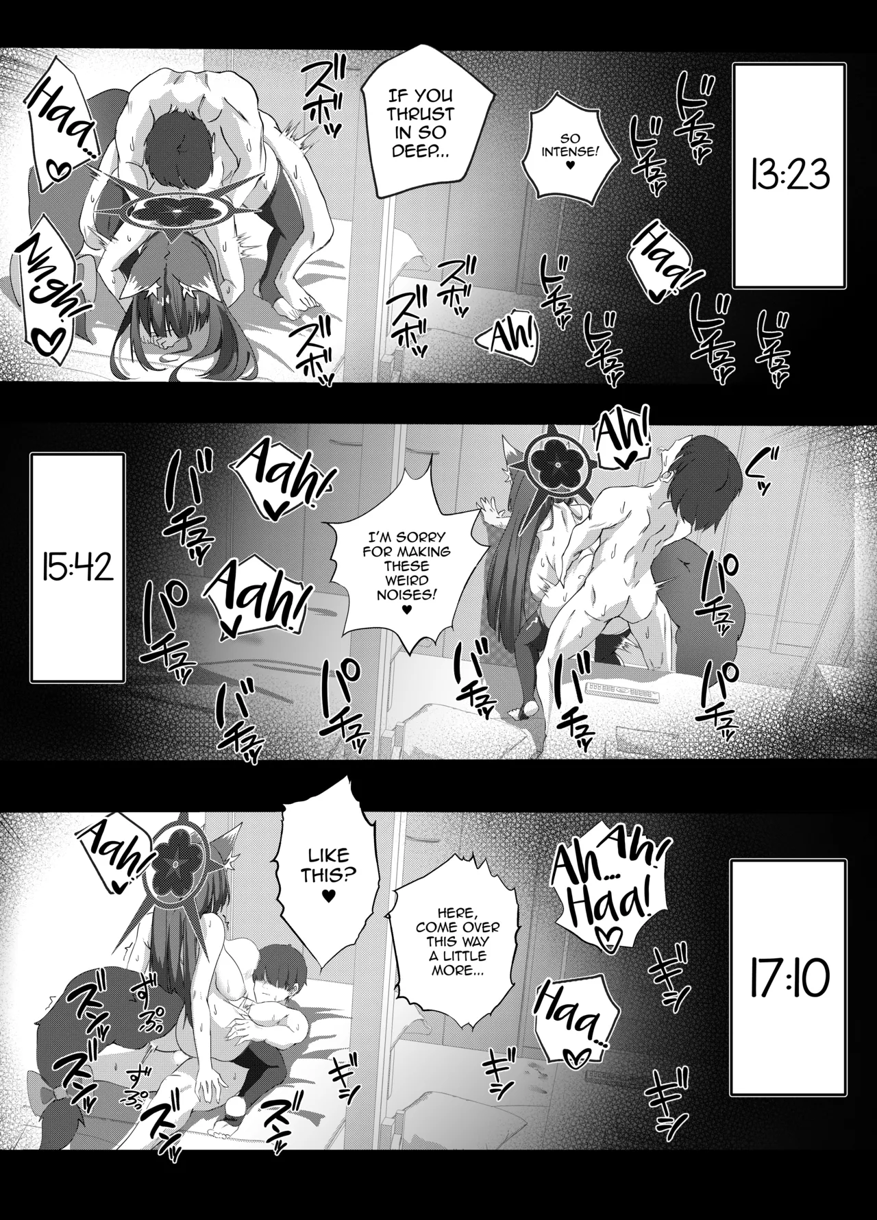 Hatsujouki Wakamo no Sakusei Nisshi | In Heat, Wakamo's Semen-milking Journal page 26 featuring sensei blue archive parody - squirting big breasts hentai manga - read online free